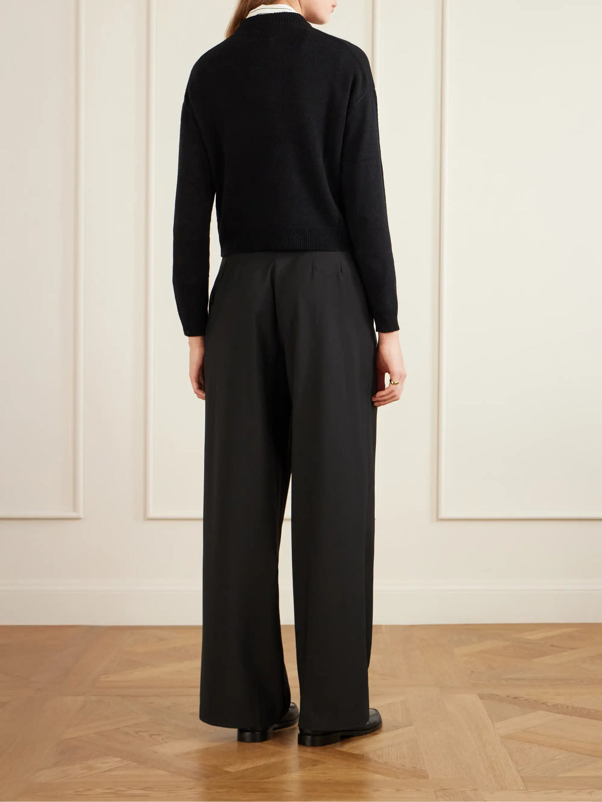 Allude + Net Sustain Wool And Cashmere-blend Sweater