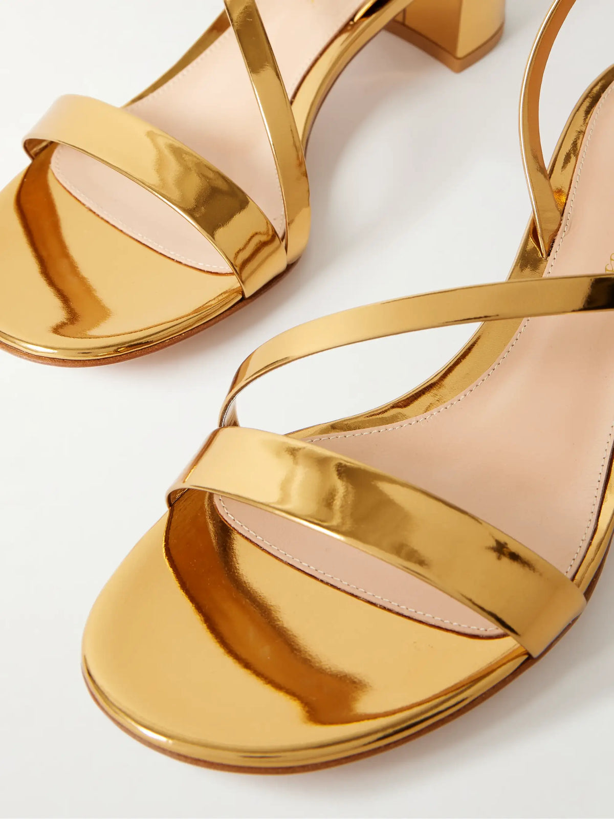 Betsey 45 Metallic Leather Sandals