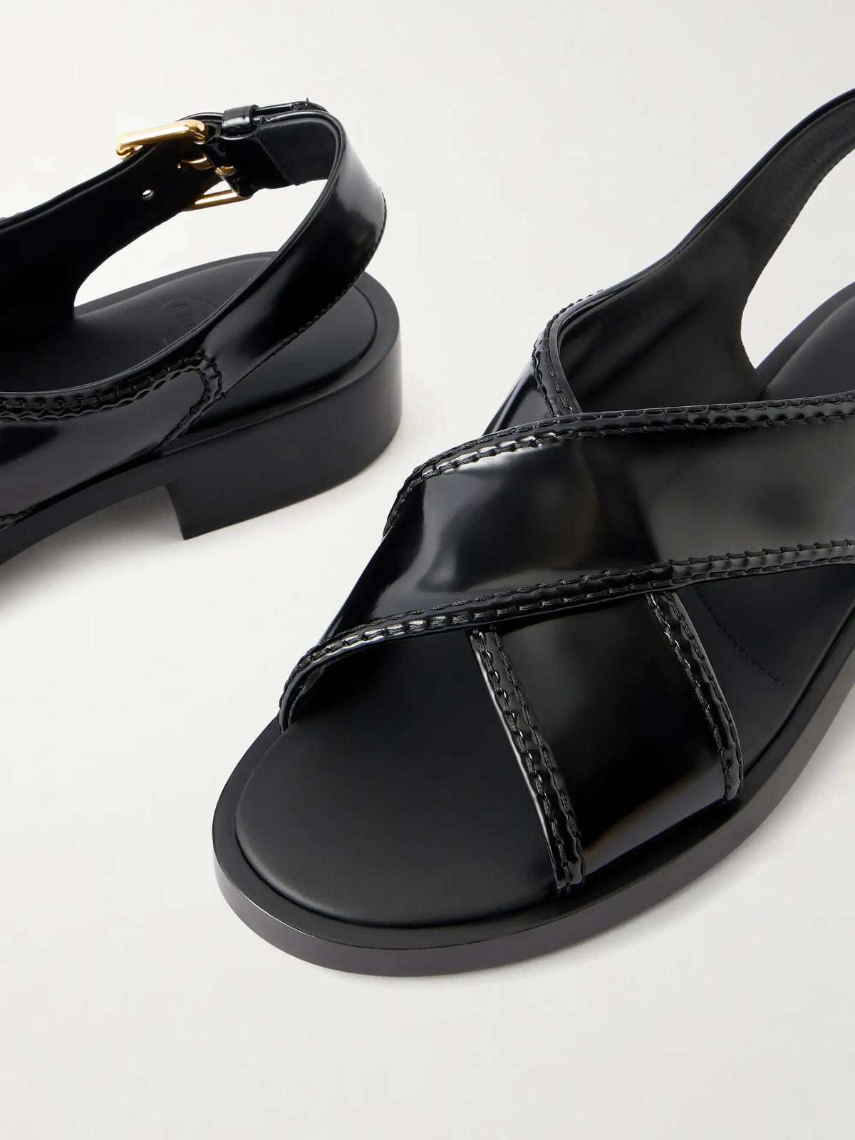 Sondra Patent-leather Sandals