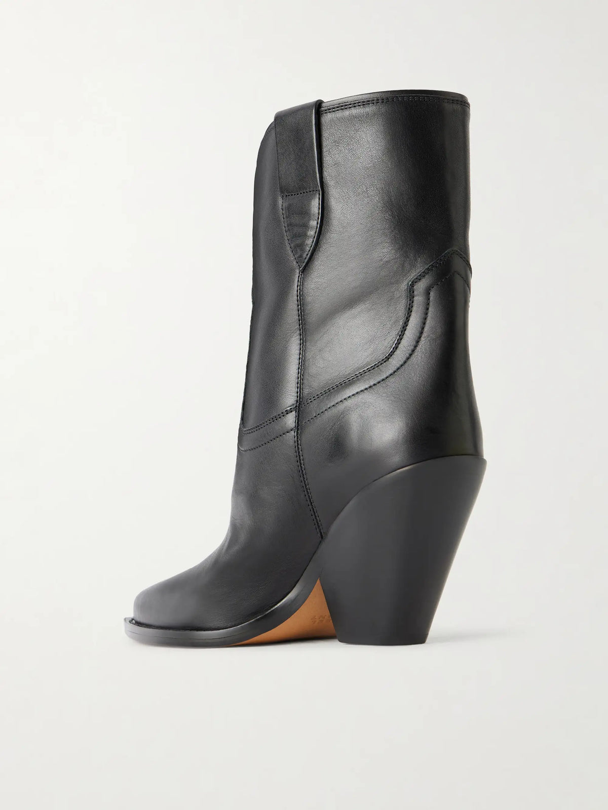 Leyane Leather Ankle Boots