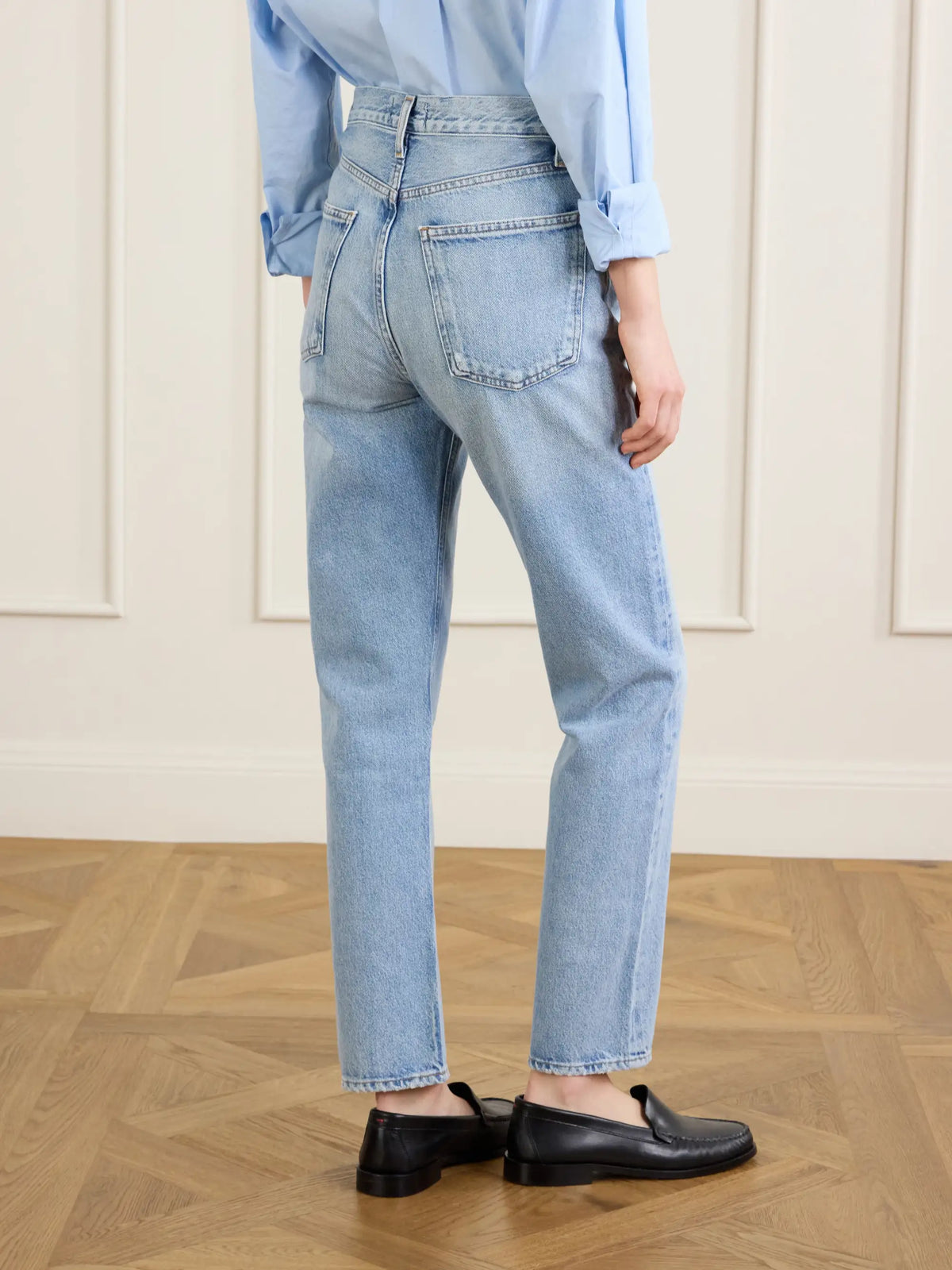 '90s Pinch Waist High-rise Straight-leg Jeans