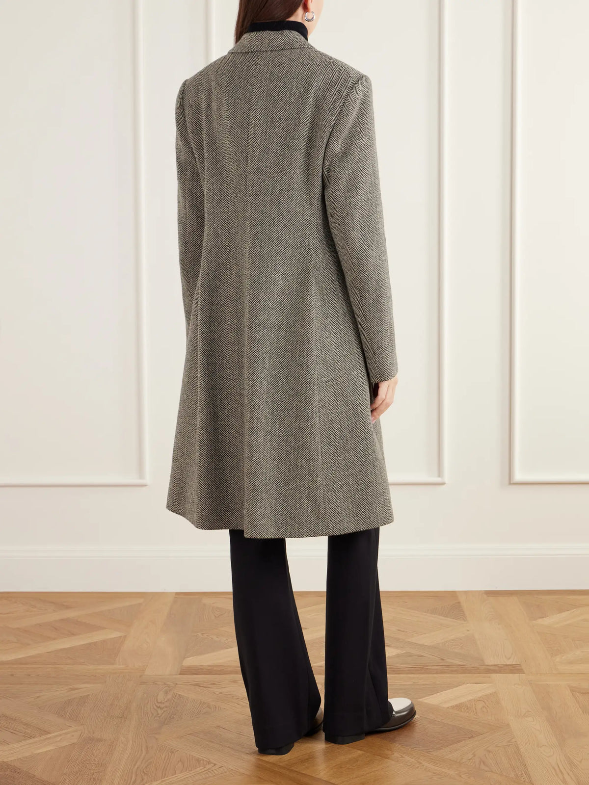 Polo Ralph Lauren Herringbone Wool-blend Twill Coat