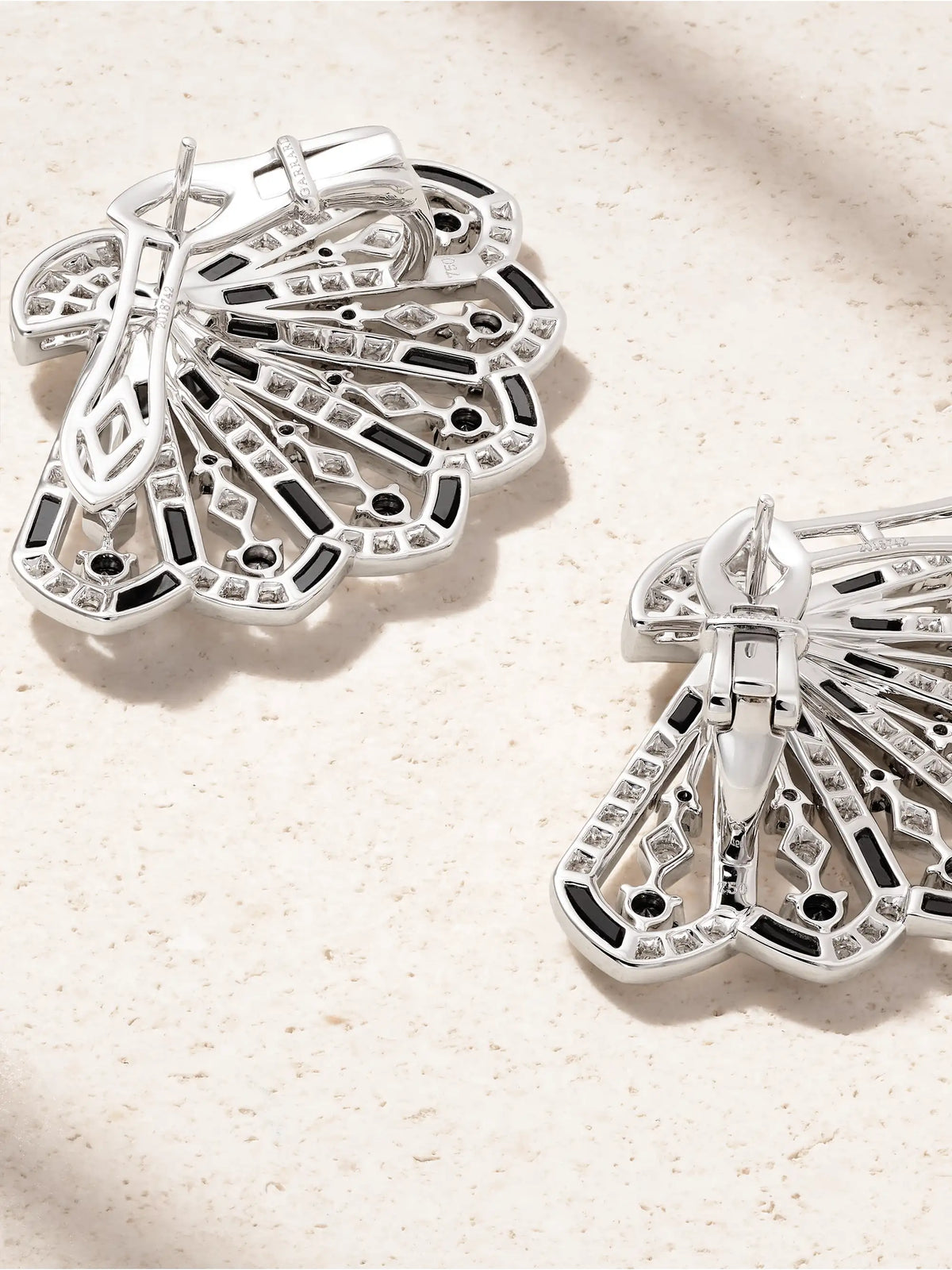 Fanfare Symphony 18-karat White Gold, Spinel And Diamond Earrings