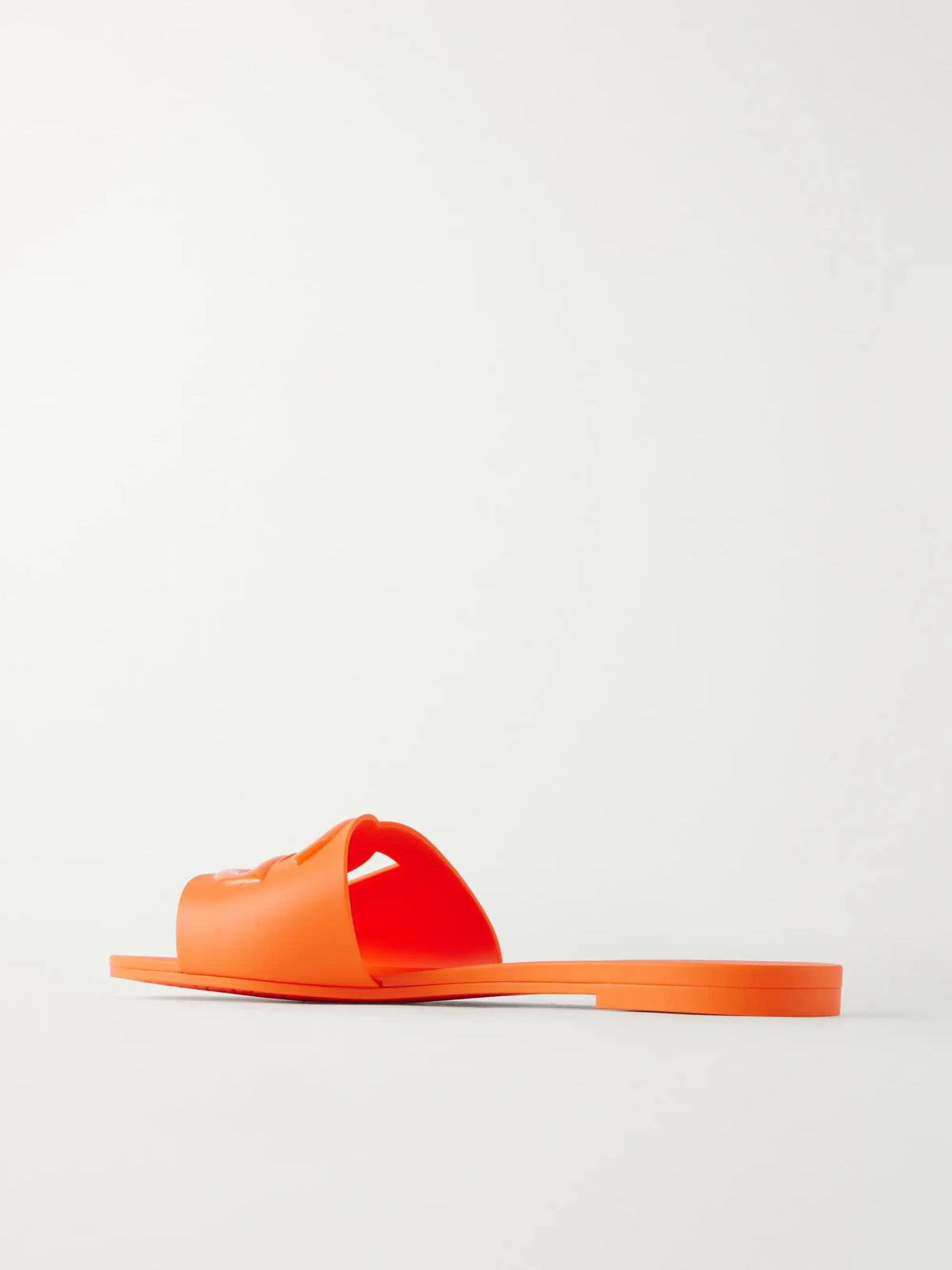 Bianca Logo-embossed Rubber Slides