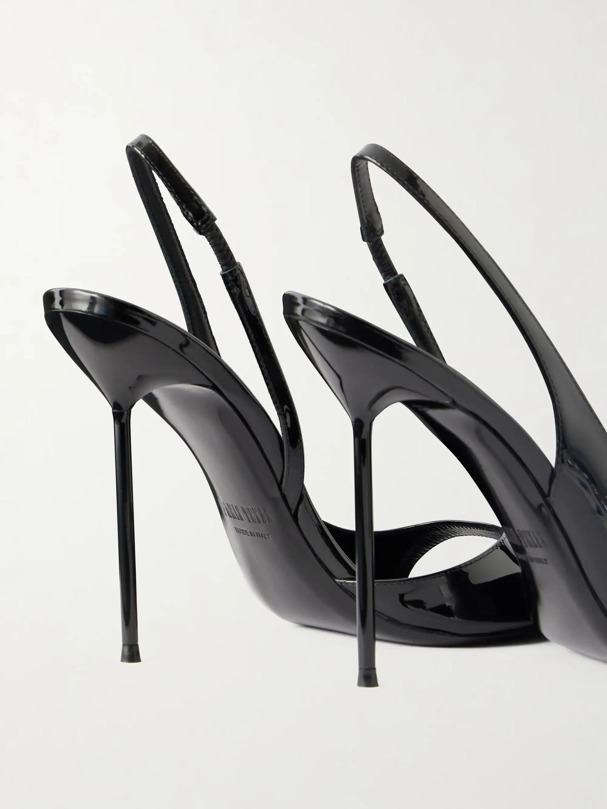 Lidia 95 Leather Slingback Sandals