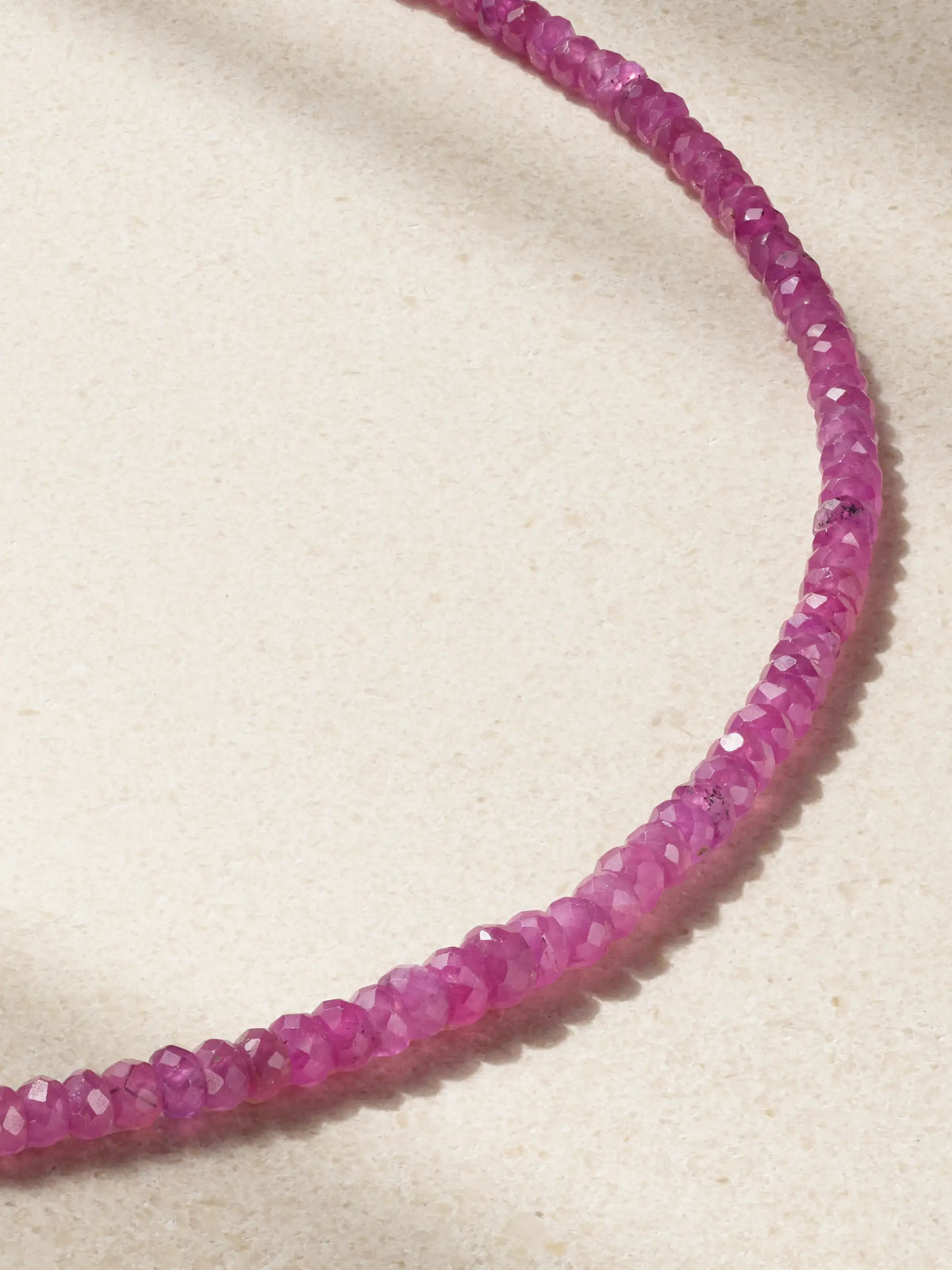 Gold Sapphire Necklace
