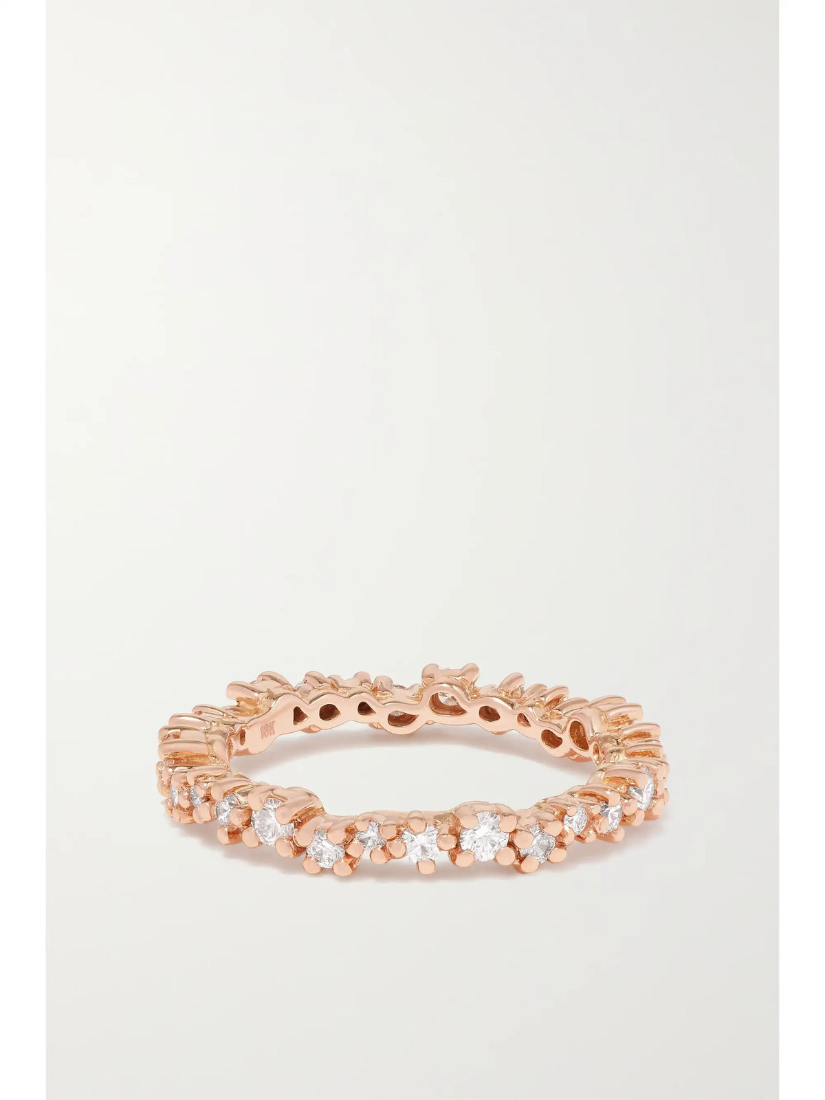 Eternity 18-karat Rose Gold Diamond Ring