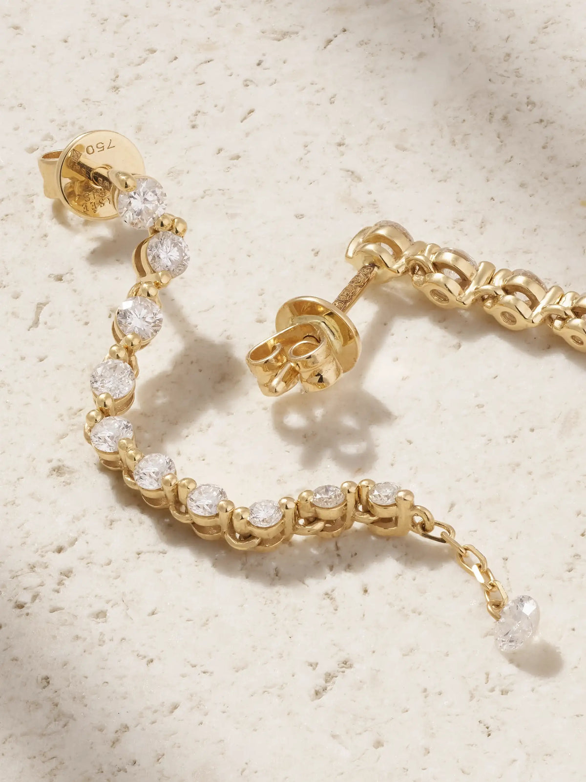 Persée 18-karat Gold Diamond Earrings