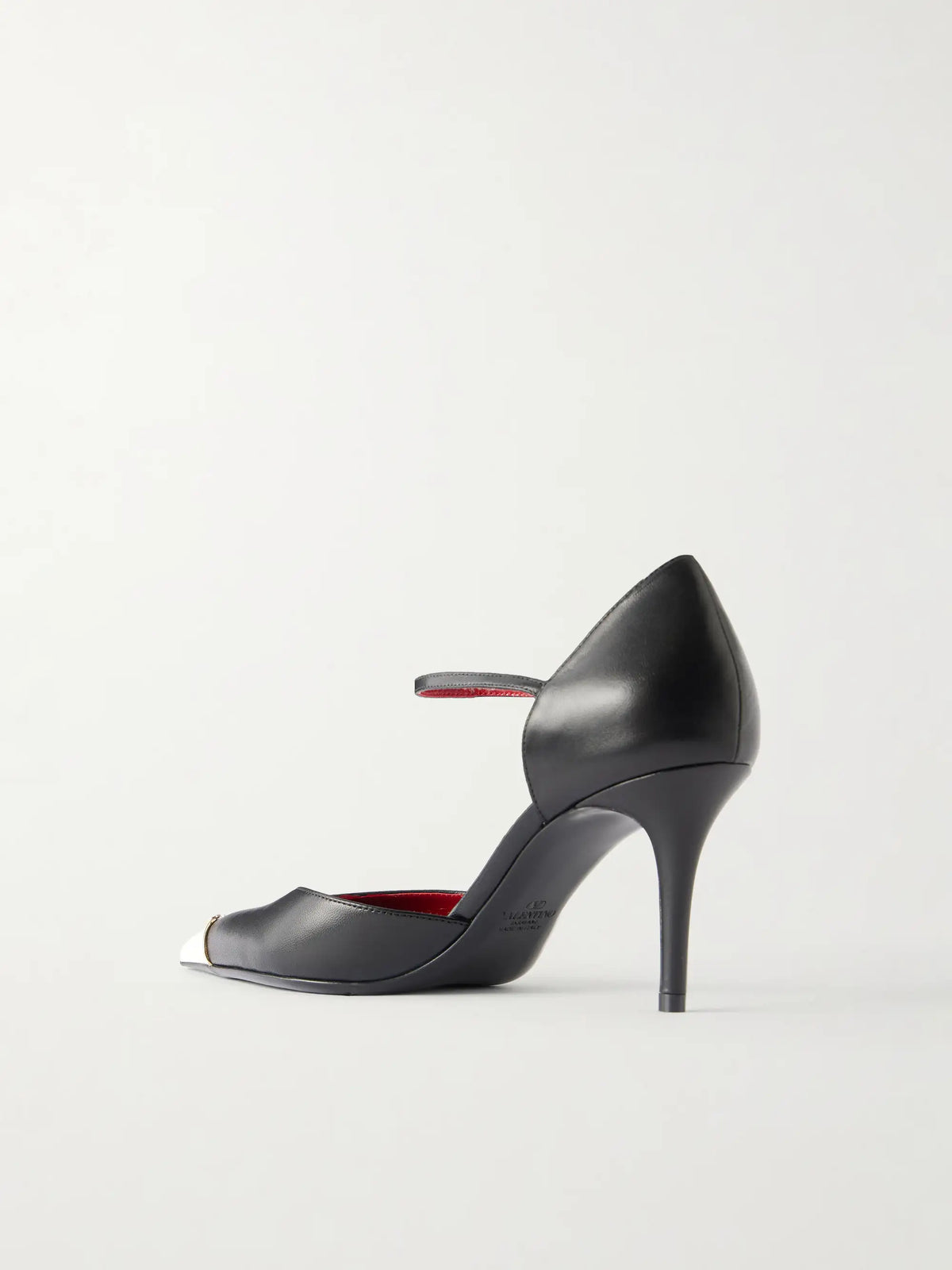 75 Logo-embellished Leather Pumps