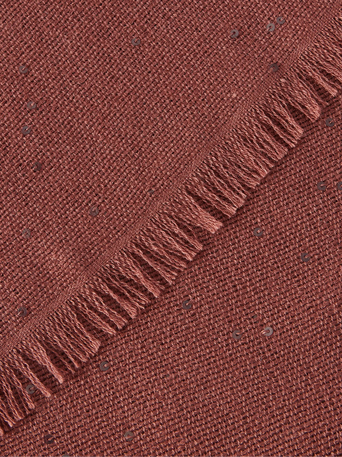Sequined Cashmere And Silk-blend Scarf