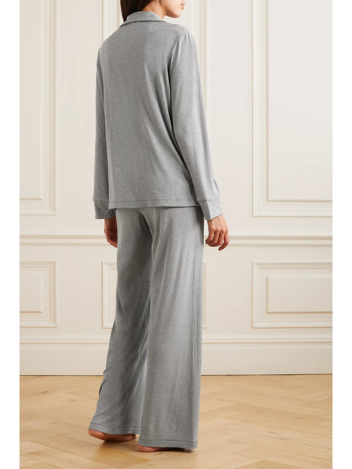 Soft Lounge Sleep Set - Heather Grey