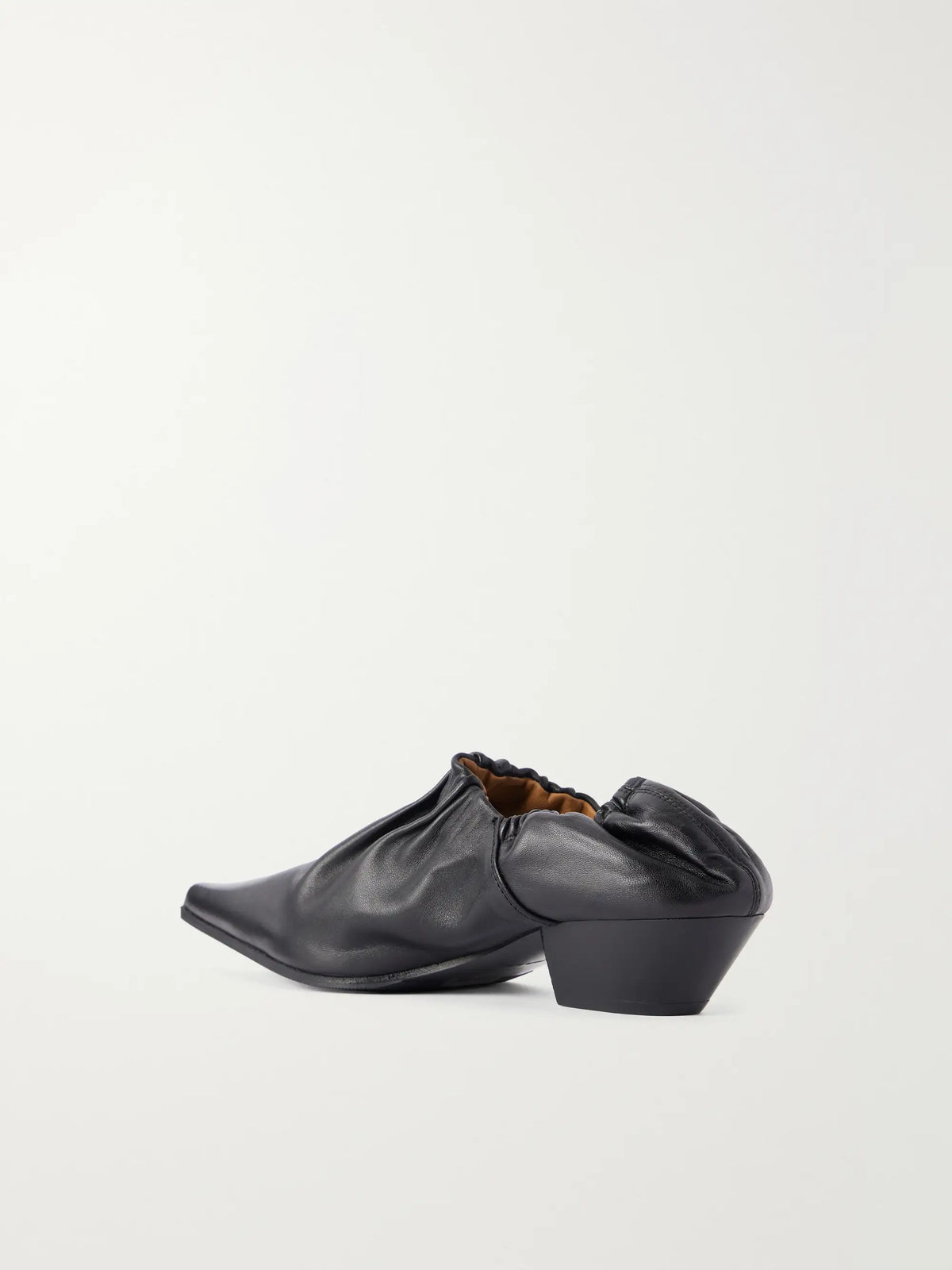 Our Legacy Ranch Envelope 35 Gathered Leather Pumps