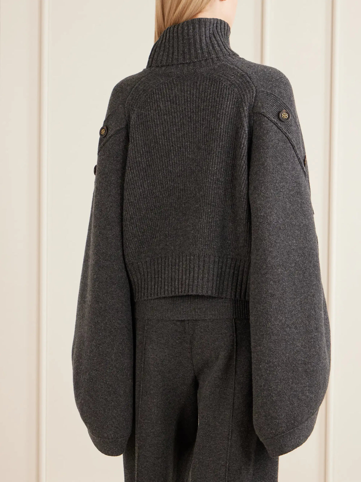 Zimmermann Valiant Merino Wool Turtleneck Sweater