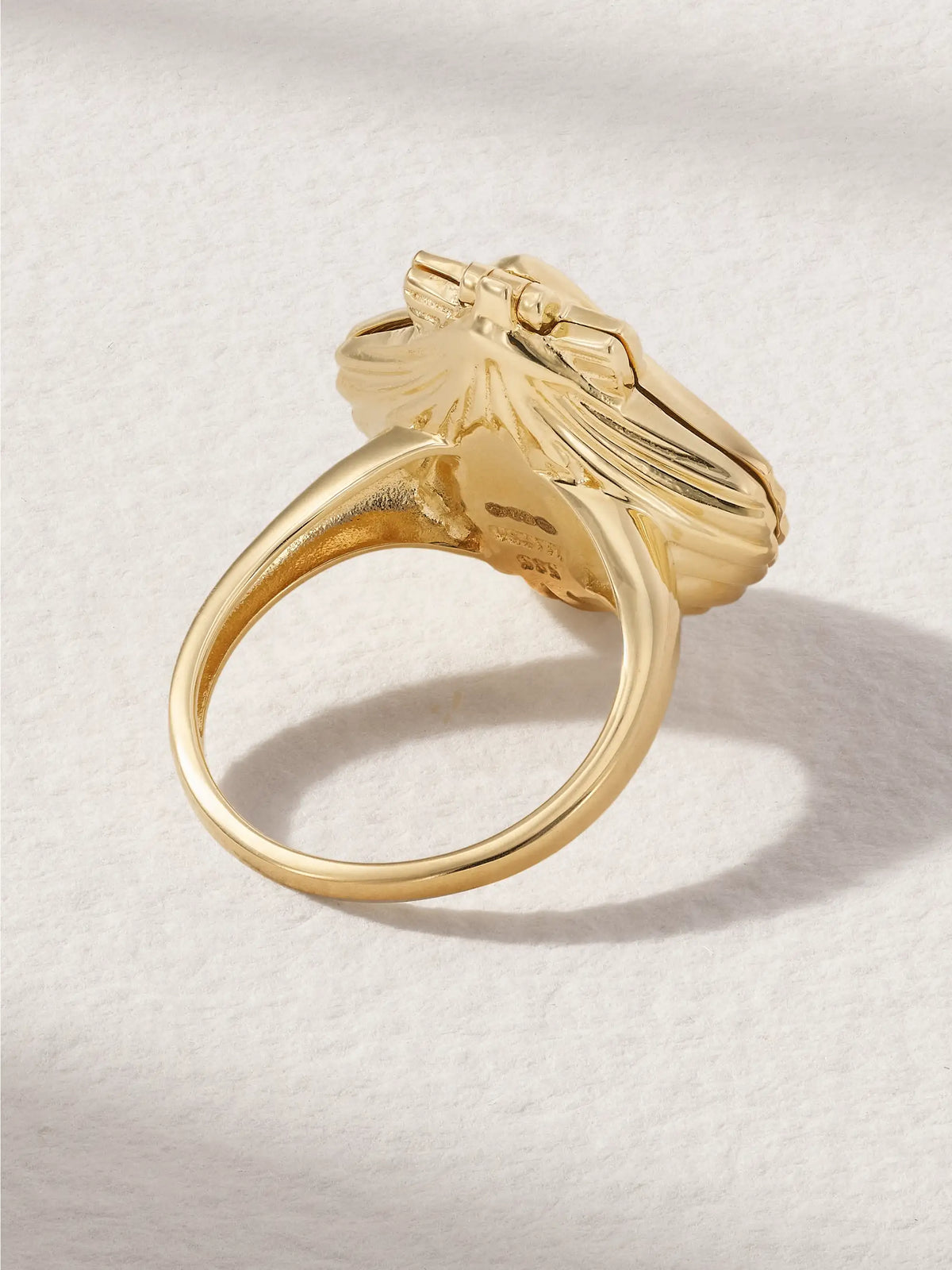 Lady Venus 14-karat Gold, Diamond And Pearl Ring