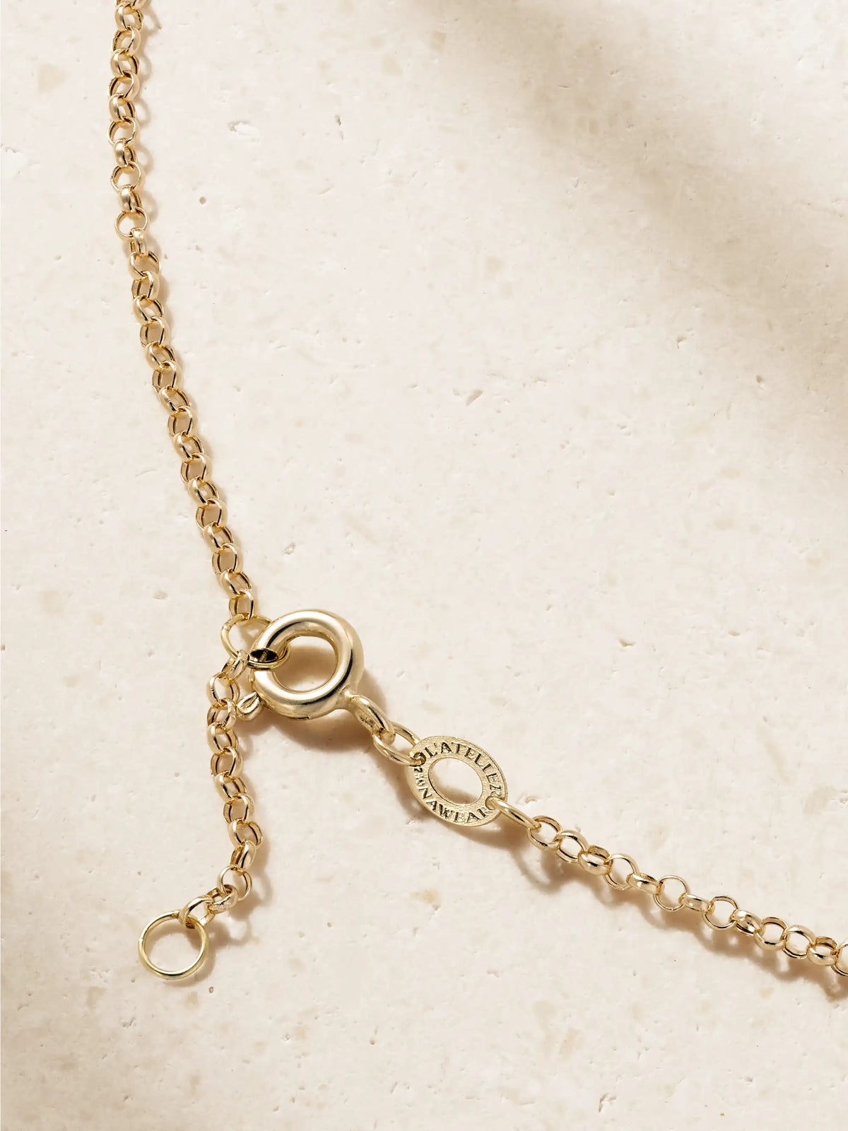 L'Atelier Nawbar Little Dream Of Rays 18-karat Gold Pendant Necklace