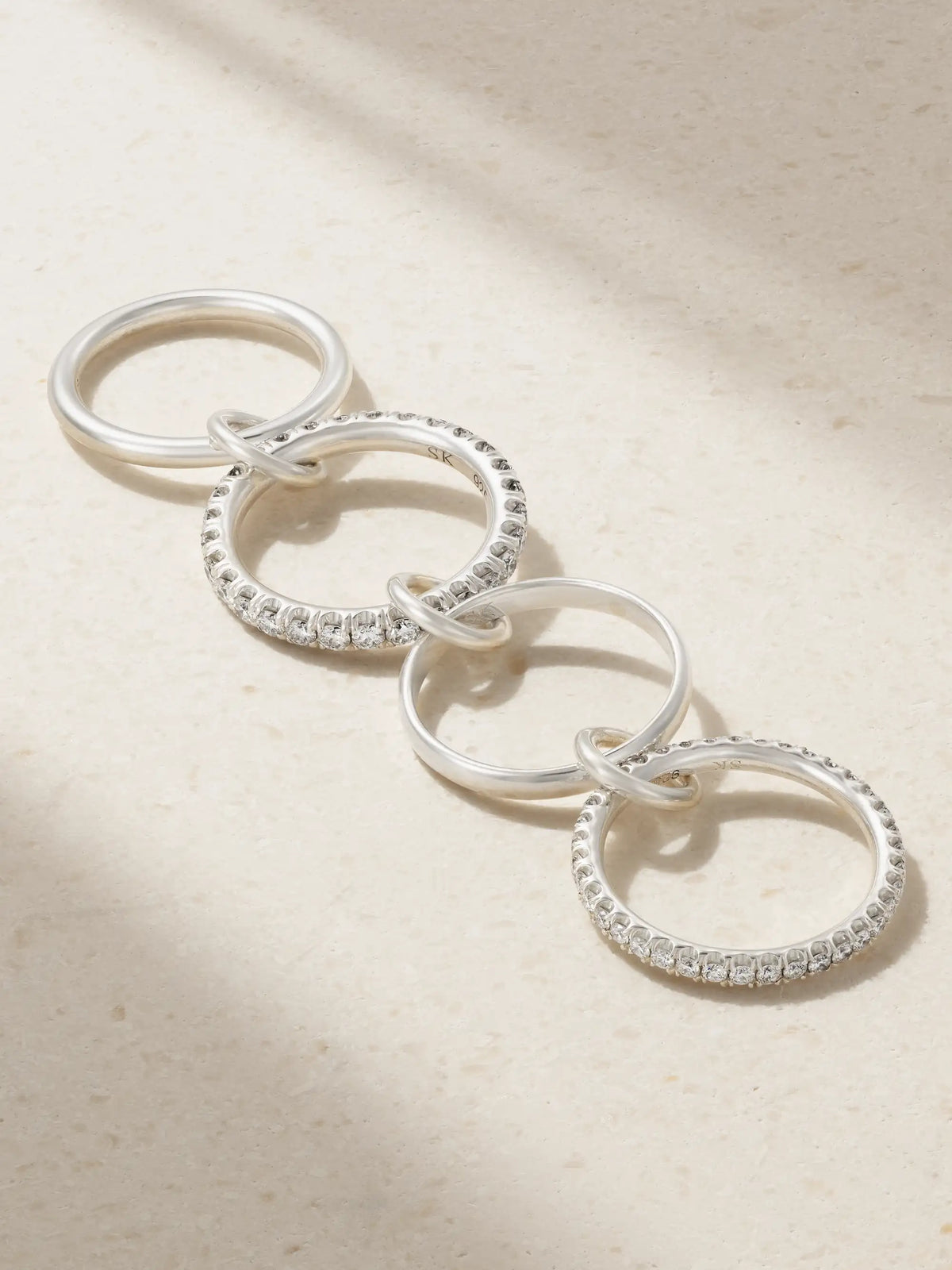 Halley Sterling Silver Diamond Ring