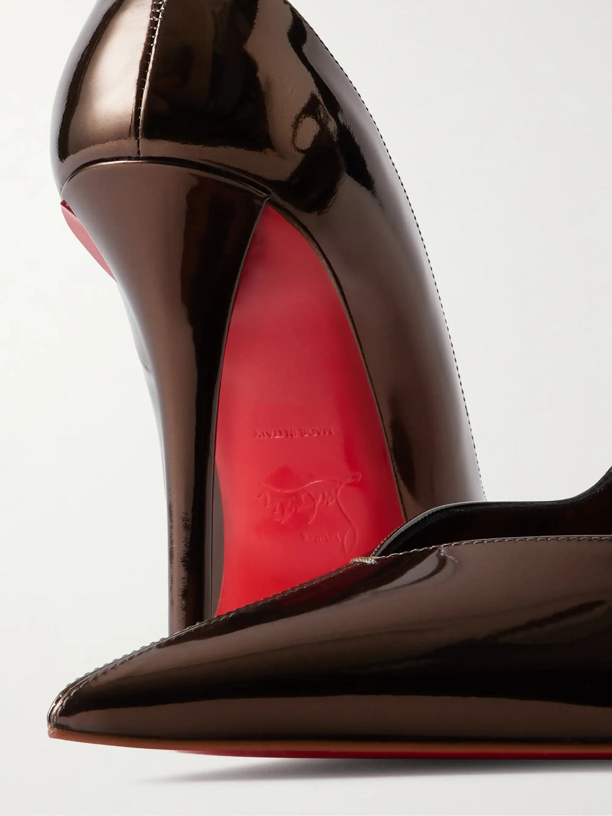 Erozee 100 Metallic Leather Pumps