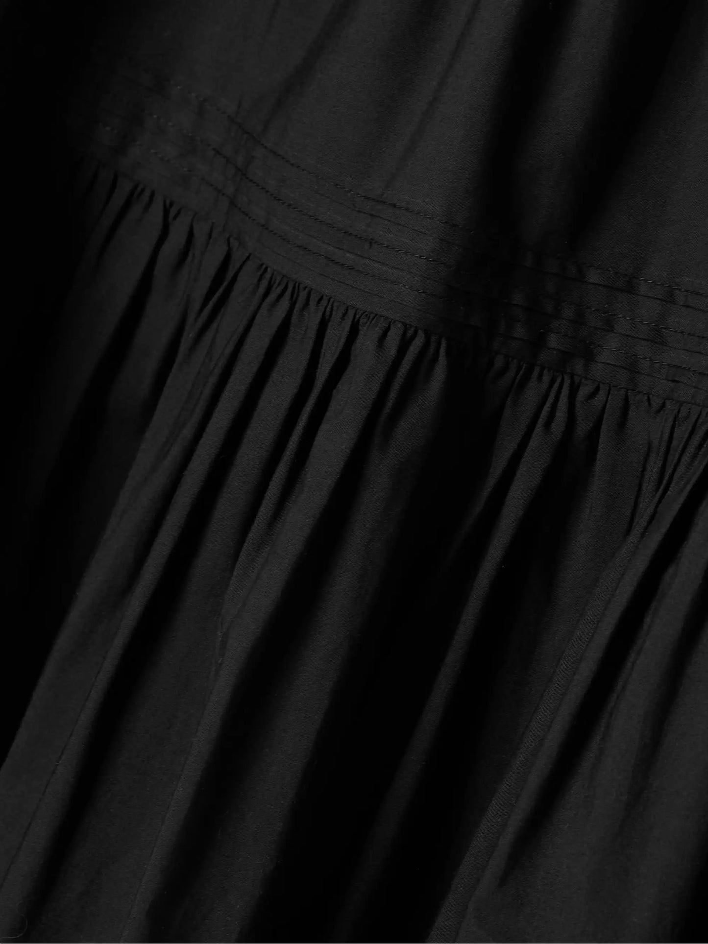 Sebastiane Crochet-trimmed Organic Cotton-poplin Midi Skirt