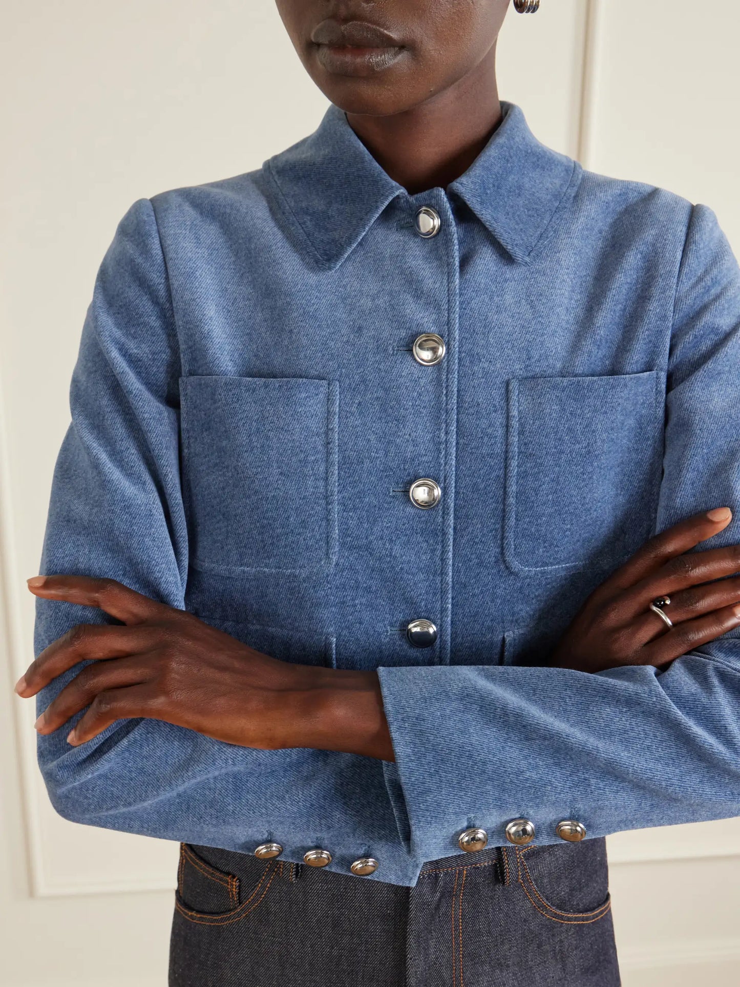 Astley Cotton Velvet Jacket