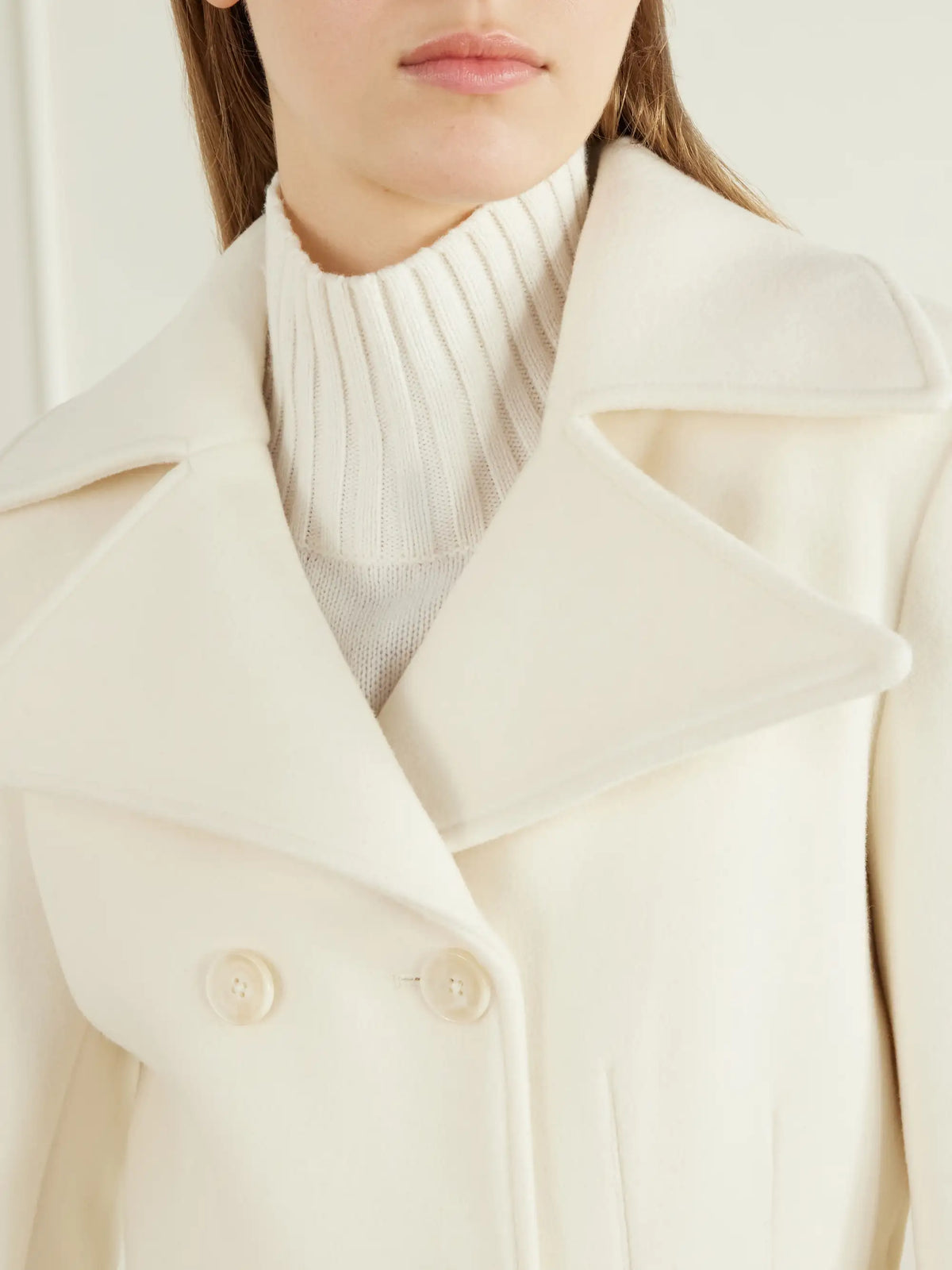 Proenza Schouler Romane Double-breasted Wool-blend Jacket