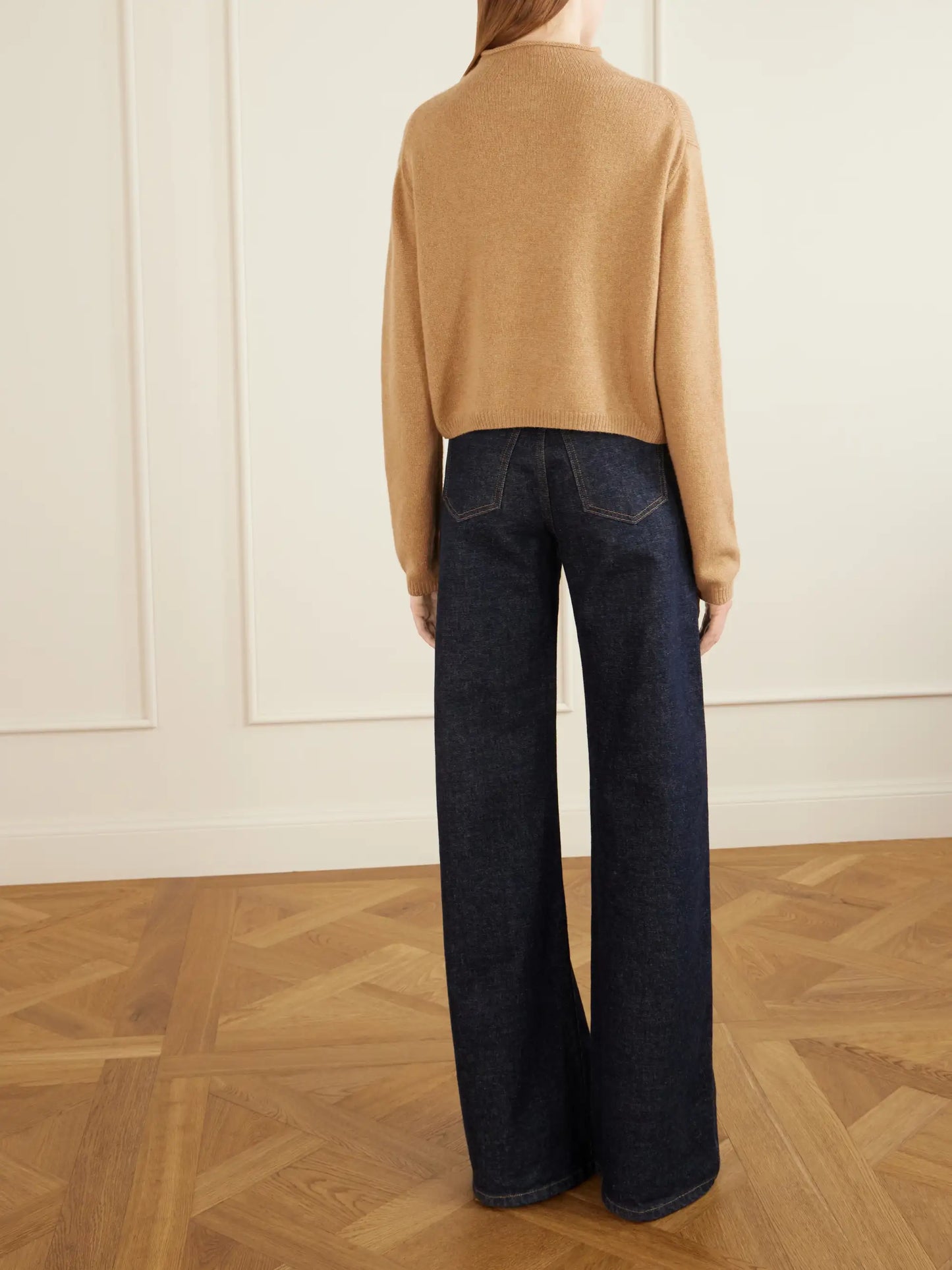 Annora Wool And Cashmere-blend Turtleneck Cardigan