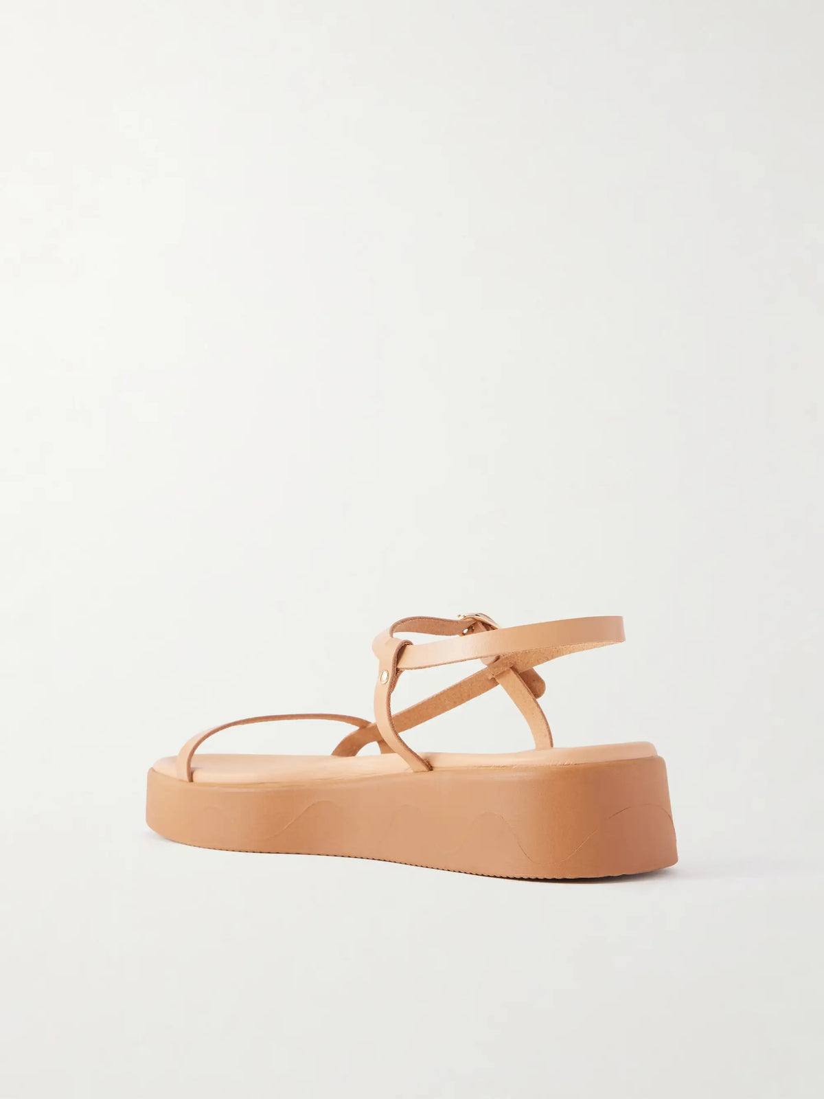 Ancient Greek Politia Leather Platform Sandals