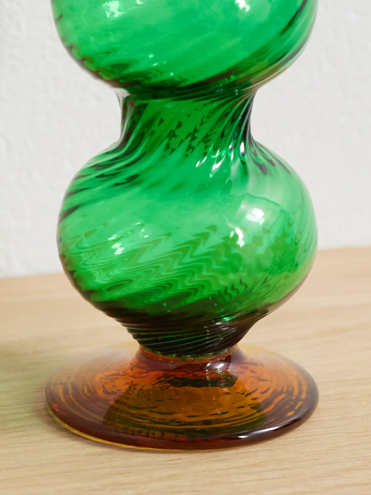 Baby Bubble Murano Glass Candlestick