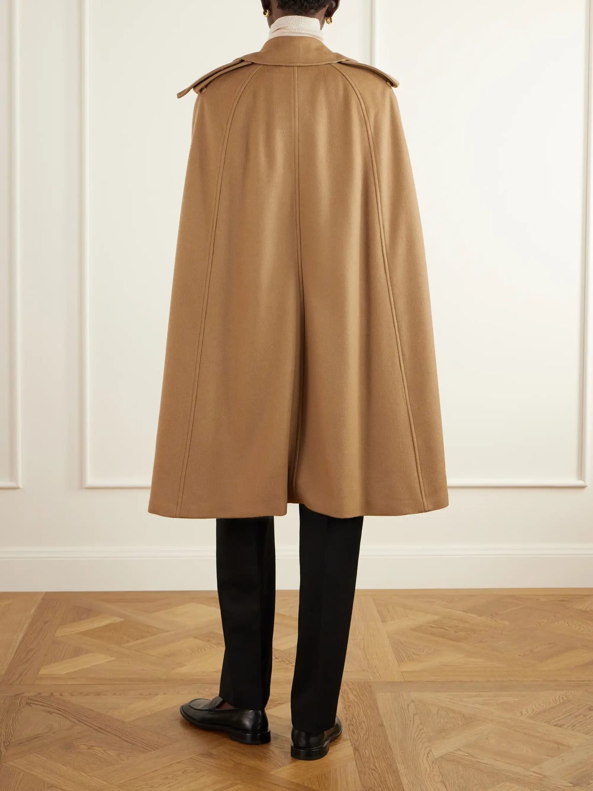 Burberry Belmont Belted Cashmere Cape