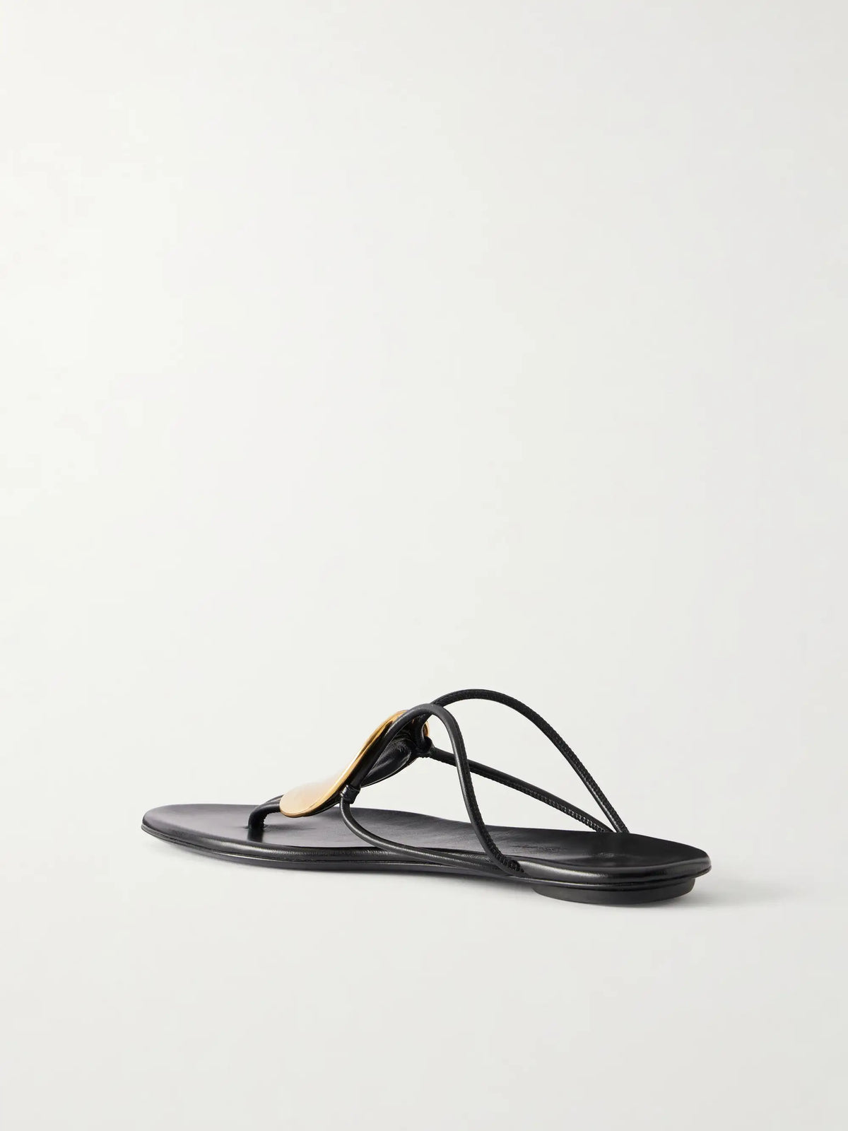 Uma Embellished Leather Sandals