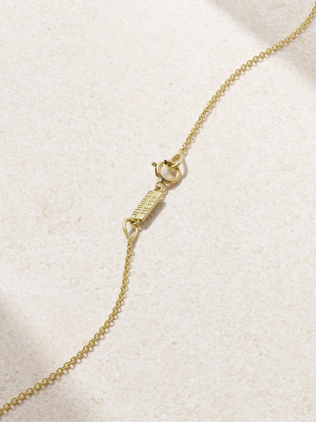 Jennifer Meyer 18-karat Gold Diamond Necklace