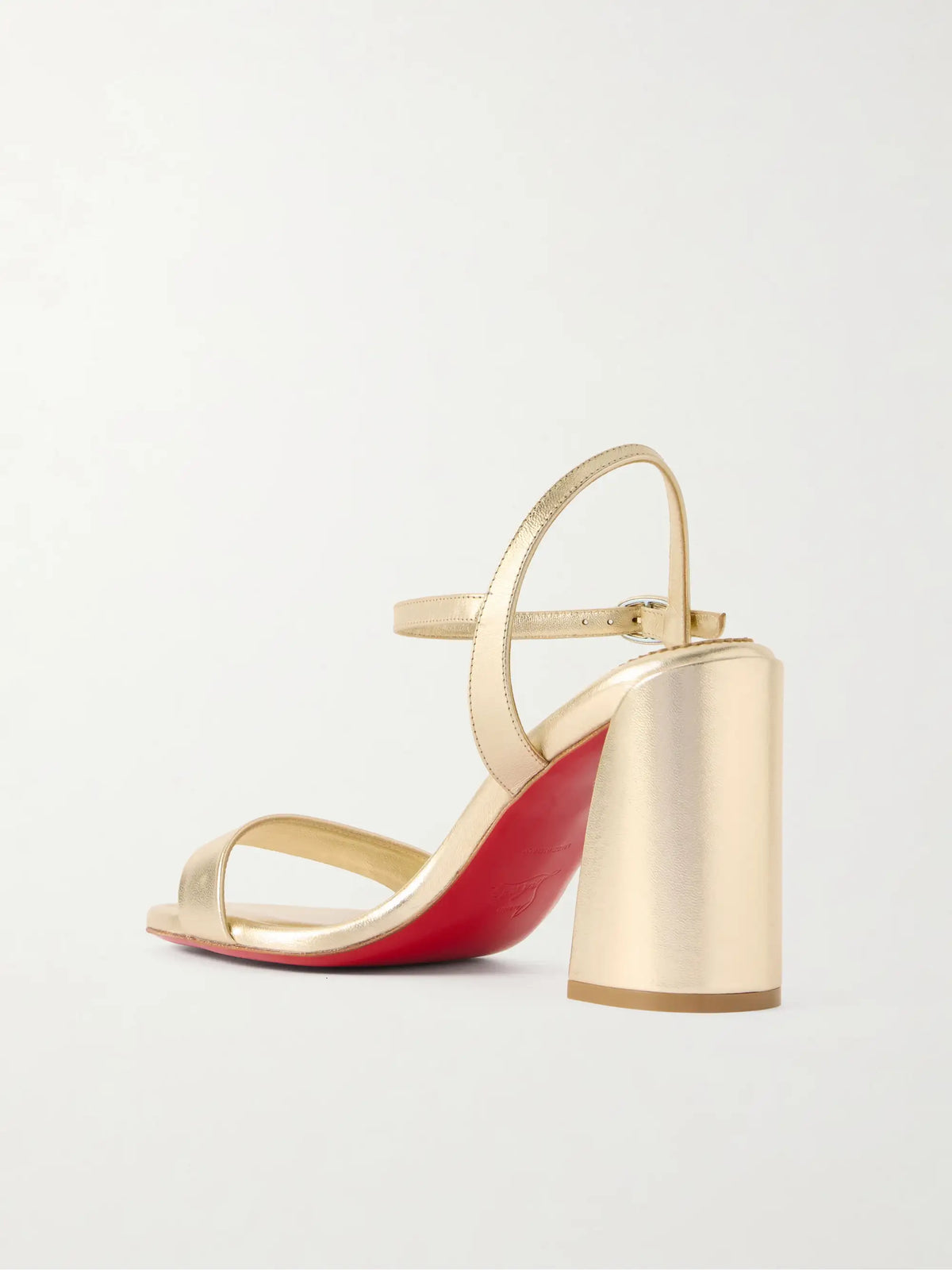 Miss Jane 85 Metallic Leather Sandals
