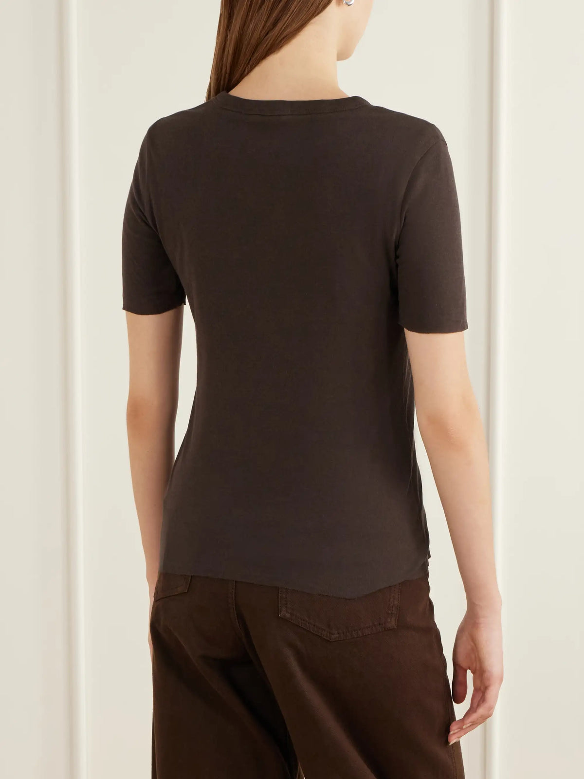 B SIDES Cotton-jersey T-shirt