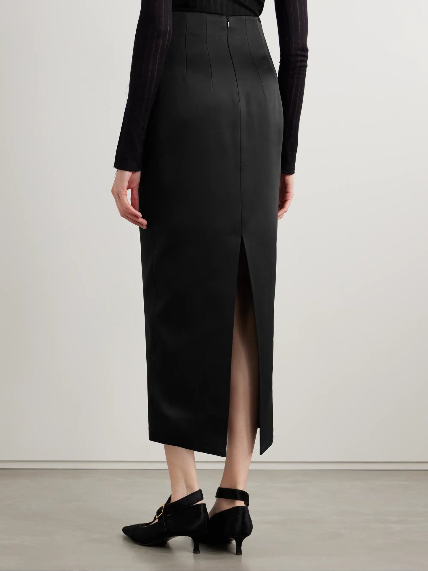 Loxley Satin-crepe Maxi Skirt