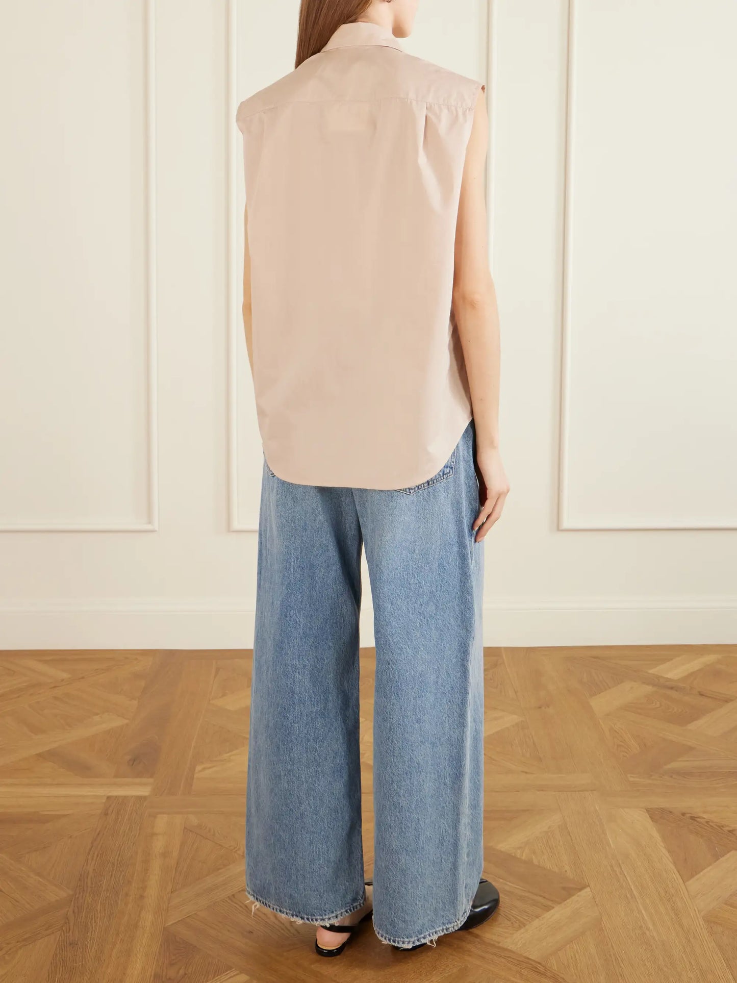 Cotton And Silk Blend Blouse