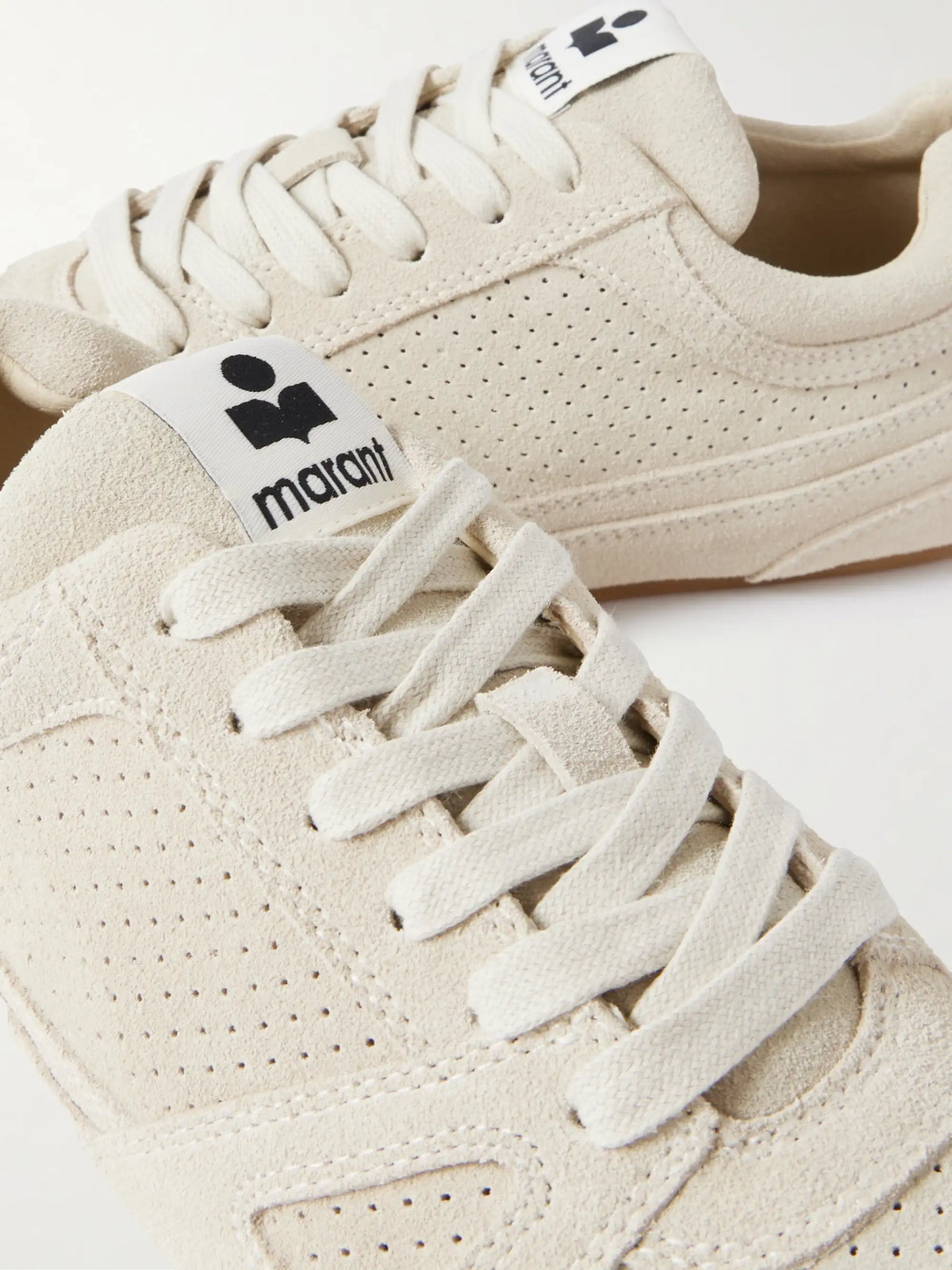 Senny Perforated Suede Sneakers