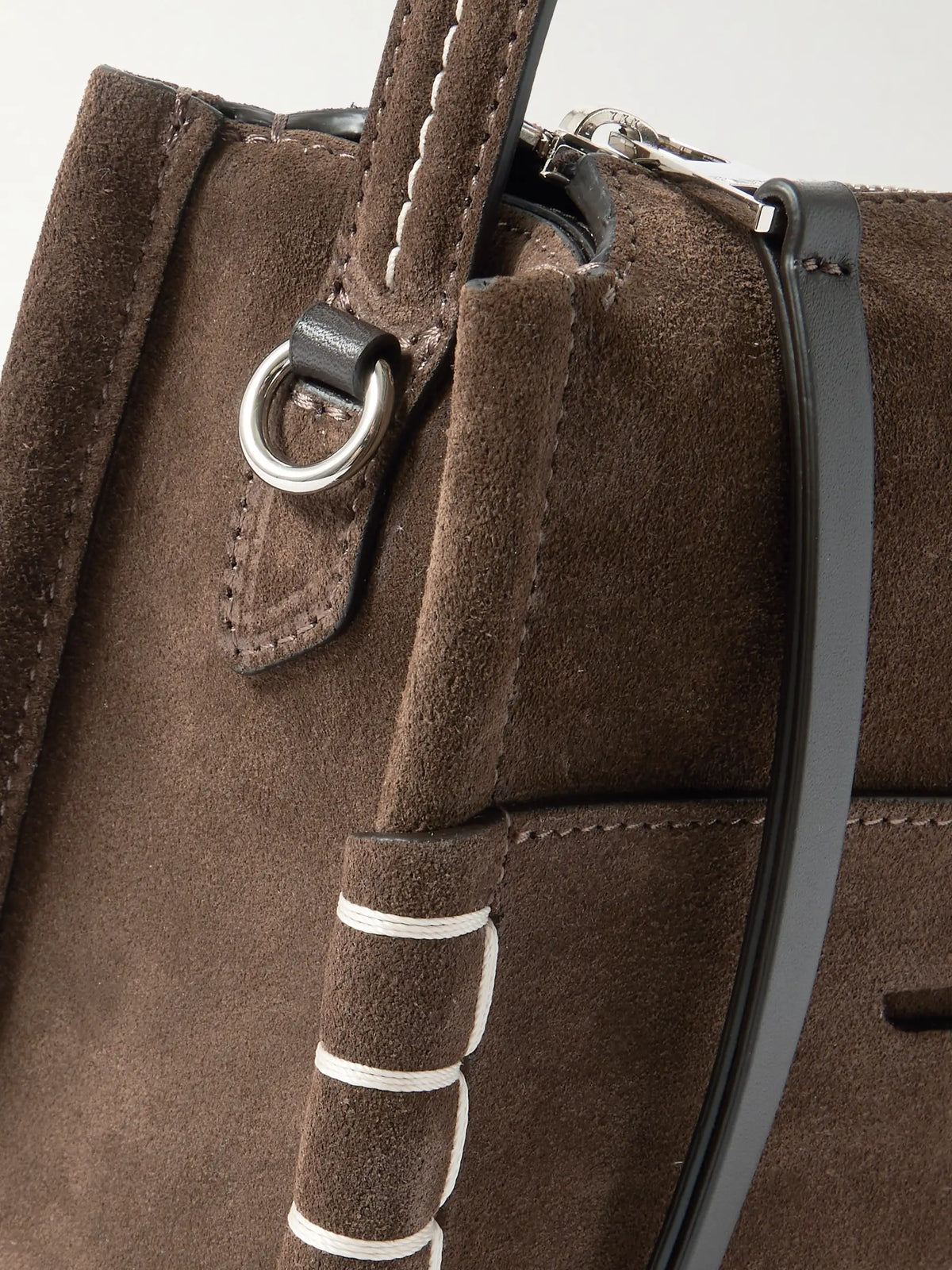 Loafer Suede Shoulder Bag
