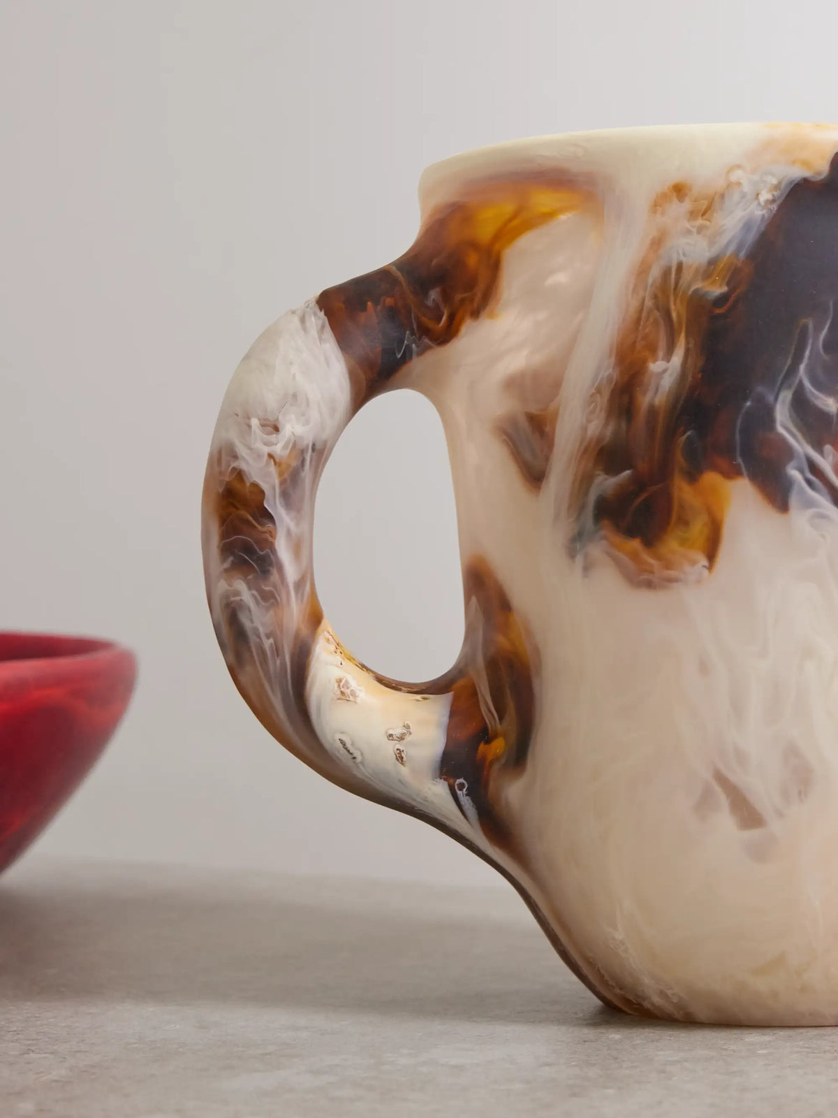 Rock Large 23cm Swirled Resin Jug