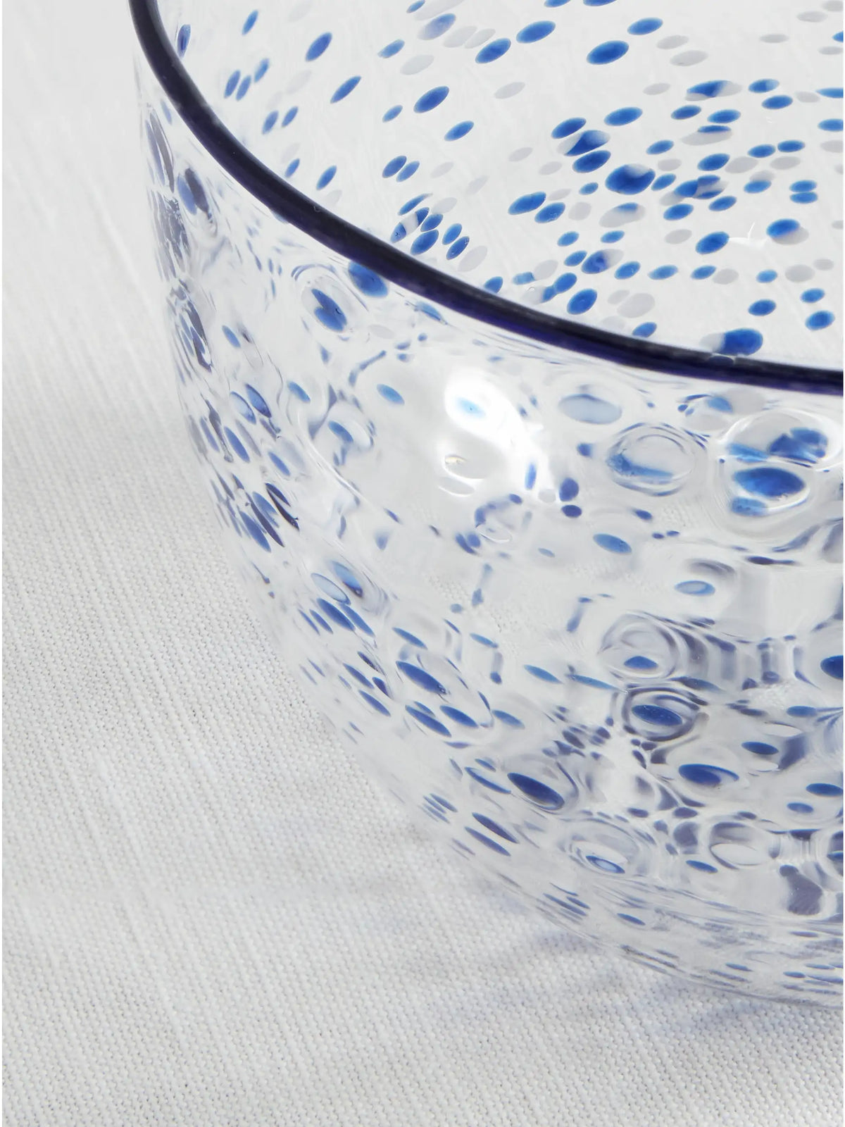 Painted Glass Bowl