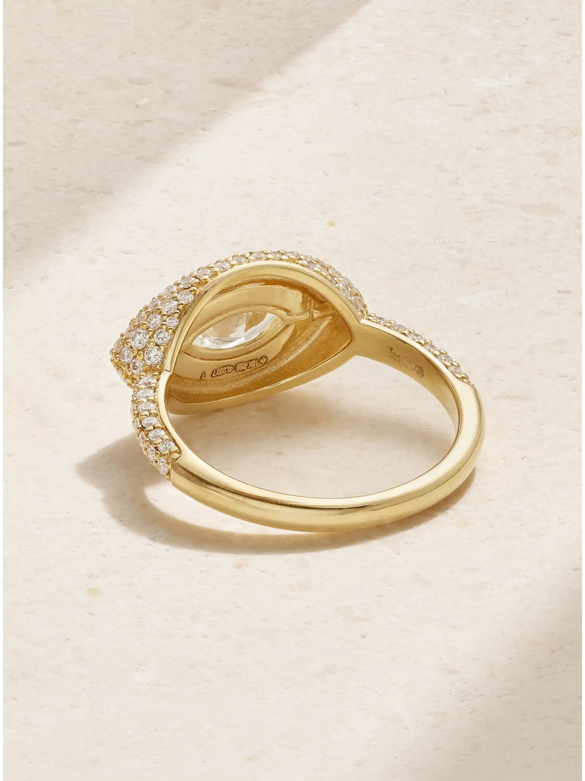 18-karat Gold, Diamond And Enamel Ring