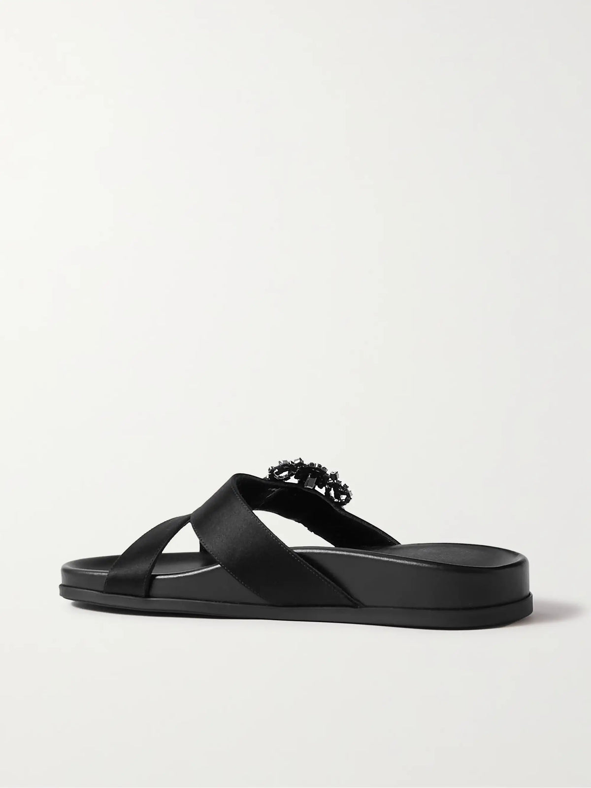 Chilanghi Buckled Satin Slides