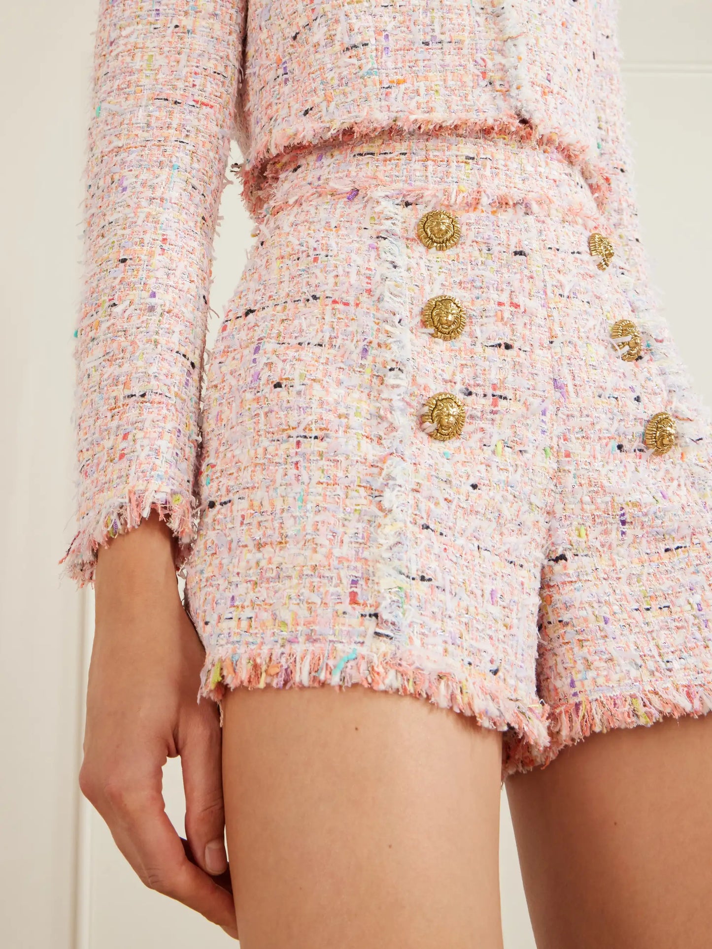 Tweed Shorts
