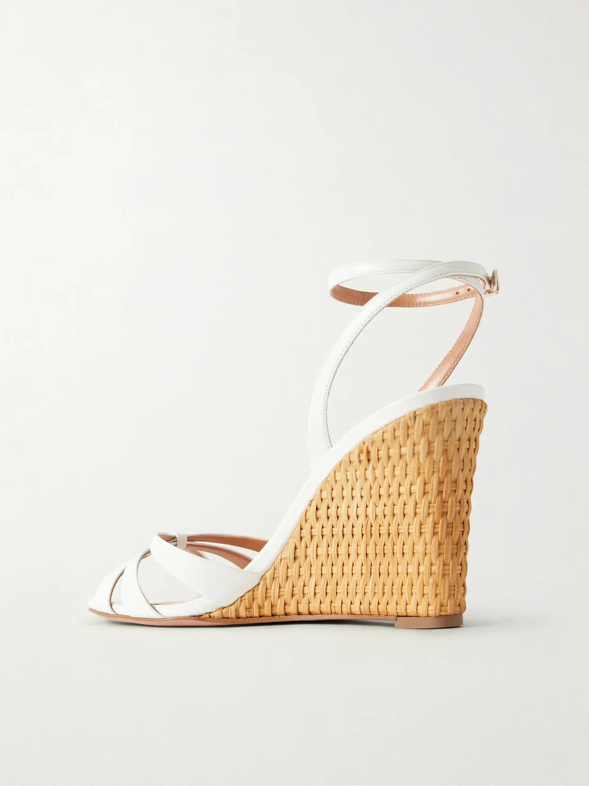 Tati 85 Leather Wedge Sandals