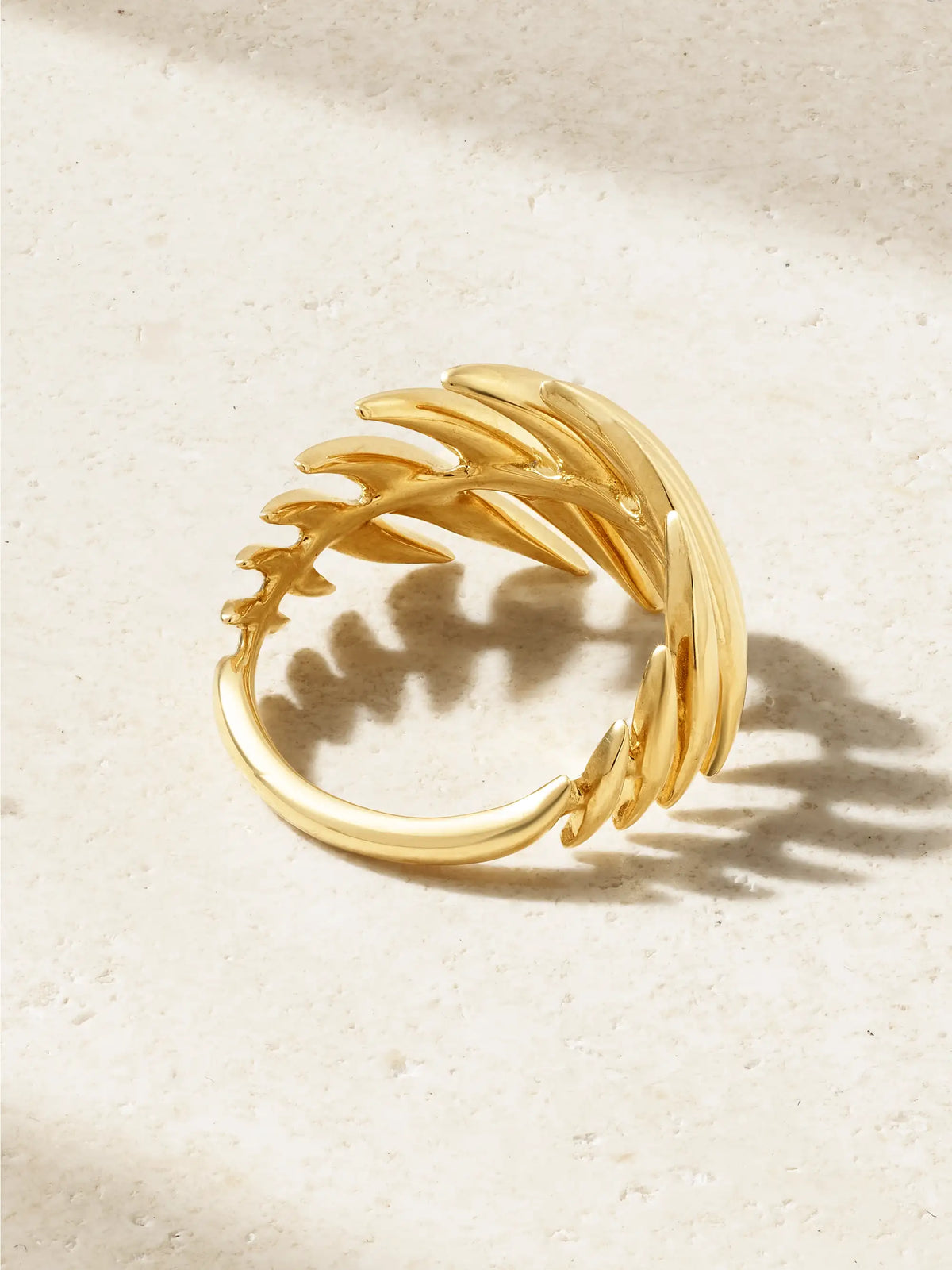Flame Small 18-karat Gold Ring