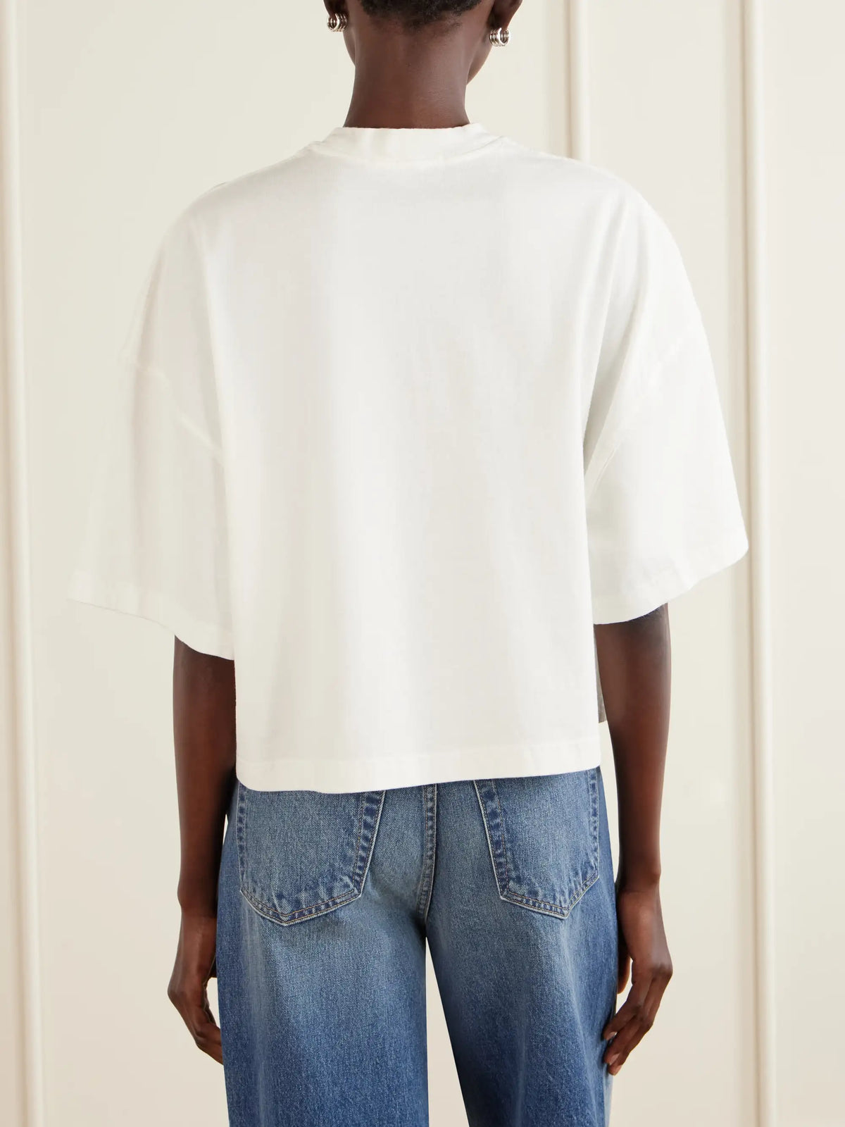 Box Cotton-jersey T-shirt