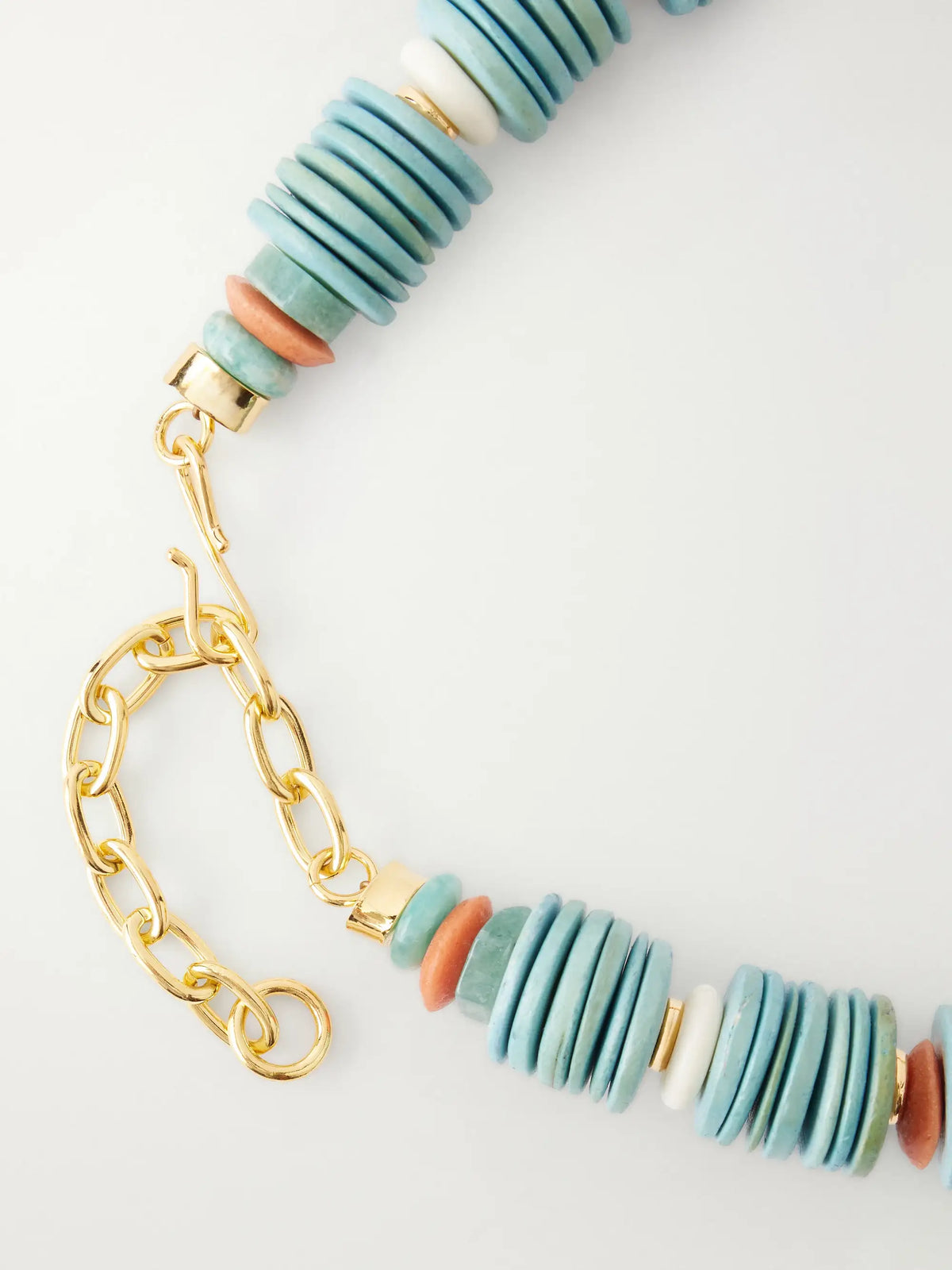 Neptune Gold-plated Multi-stone Necklace
