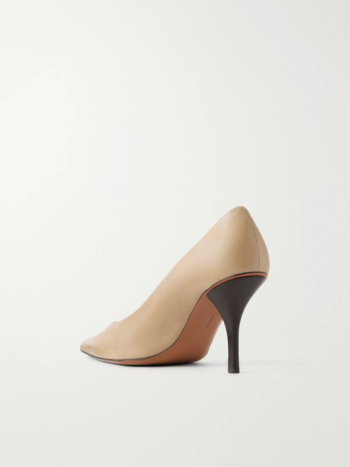 The Row Rita 85 Leather Pumps