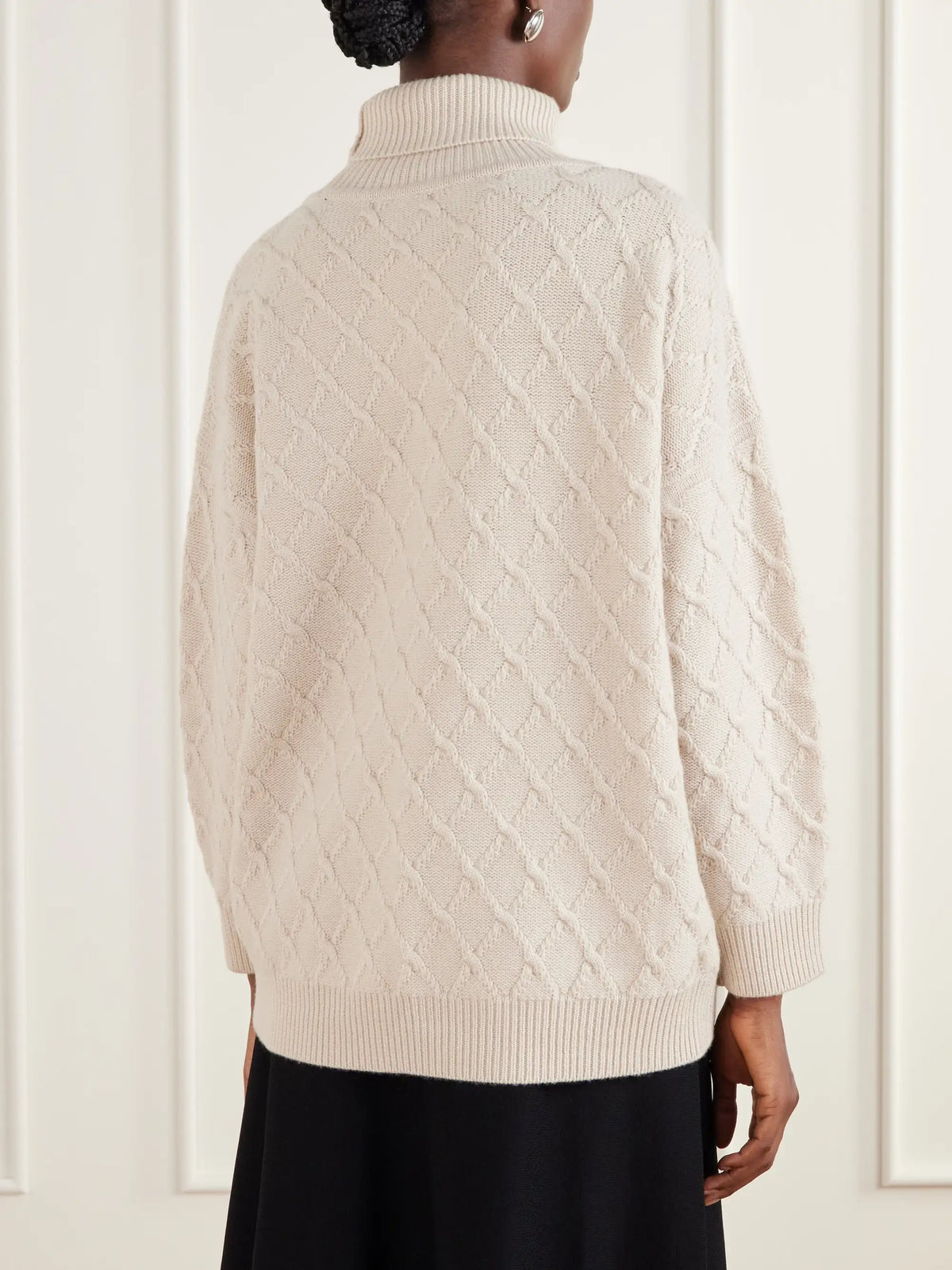Max Mara Bambola Wool And Cashmere-blend Turtleneck Sweater