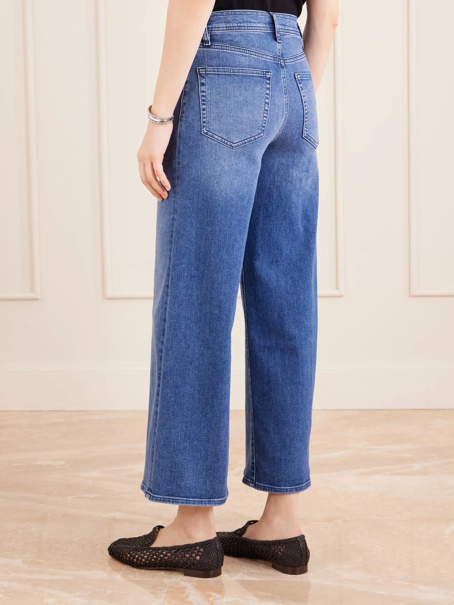 High Rise Wide High-rise Wide-leg Jeans