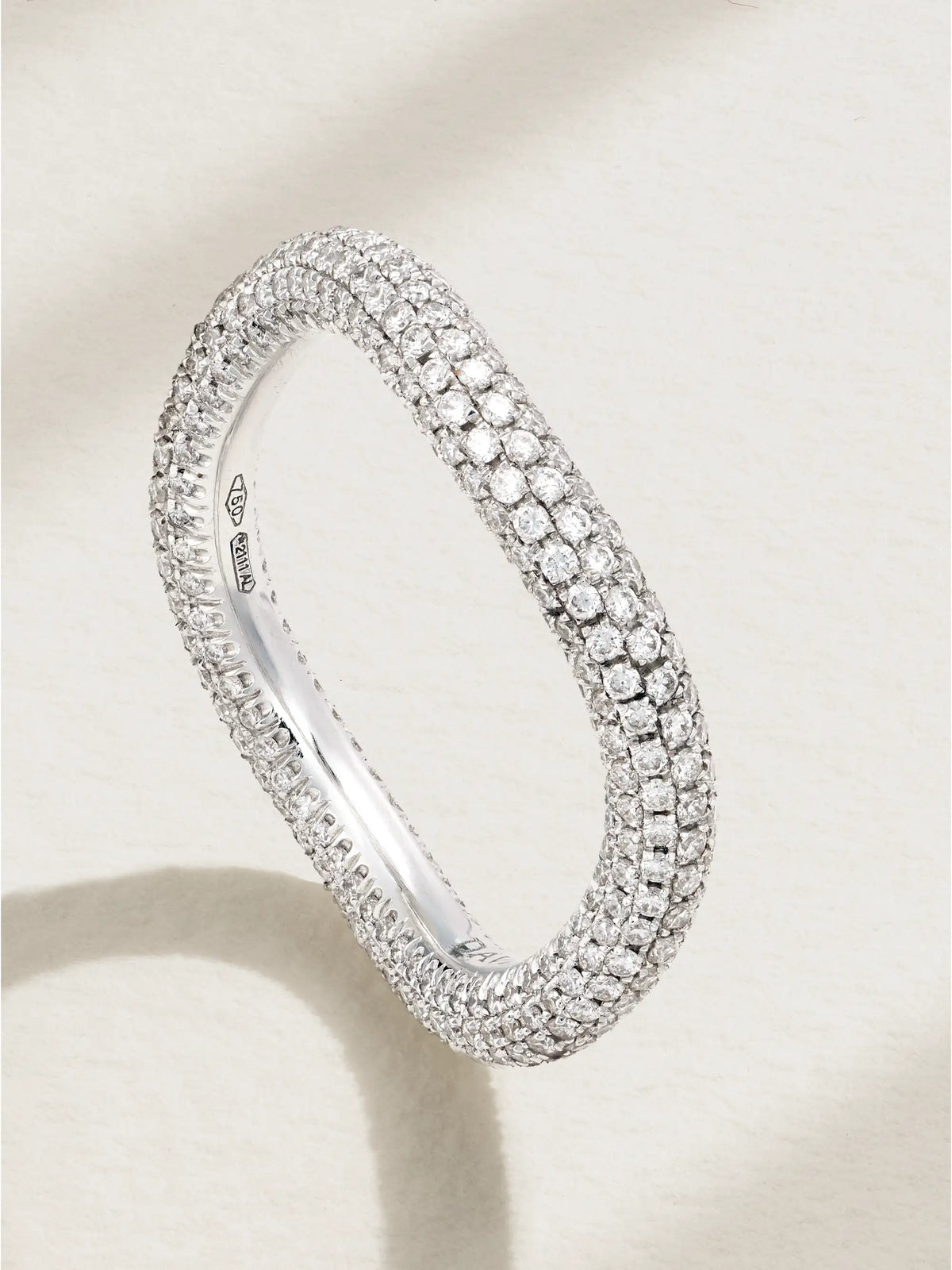 18-karat White Gold Diamond Eternity Ring