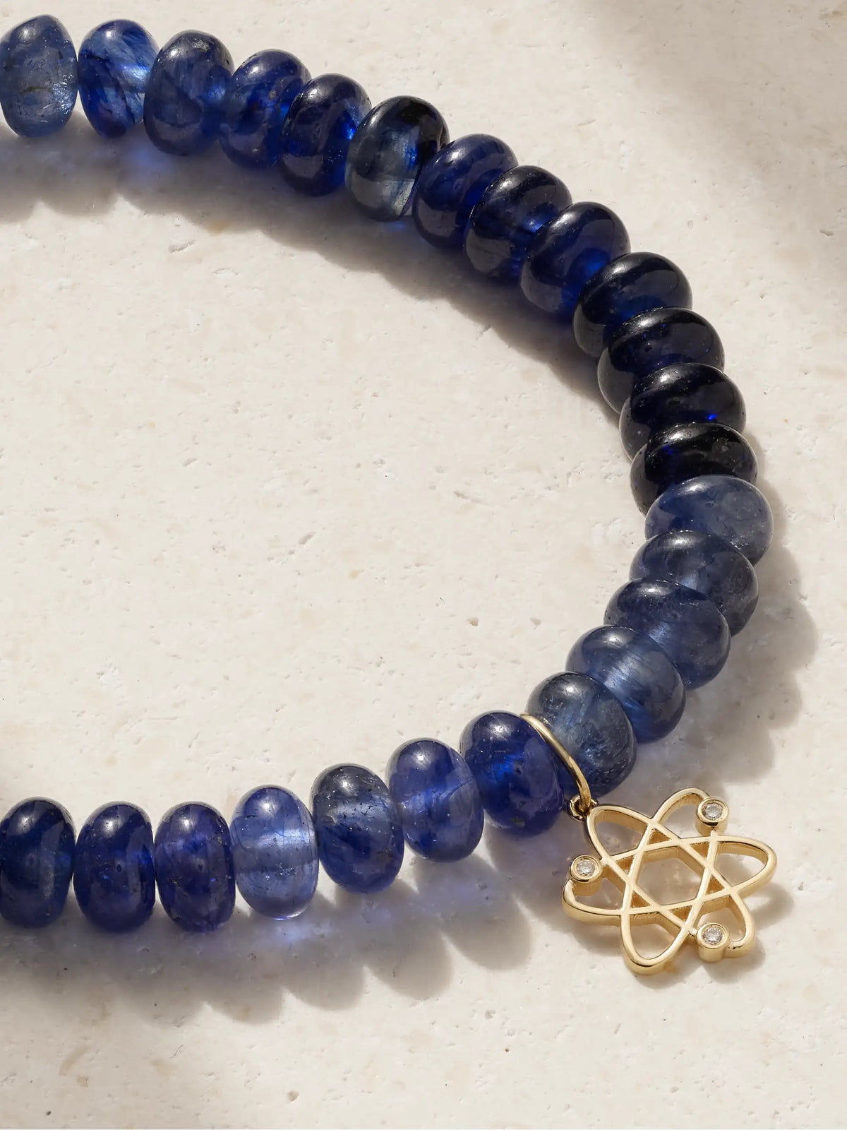 Cosmos 14-karat Gold, Sapphire And Diamond Bracelet